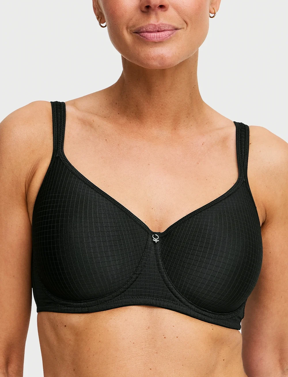Swegmark - Smooth line padded wired bra White - bügellose bhs - black - 0