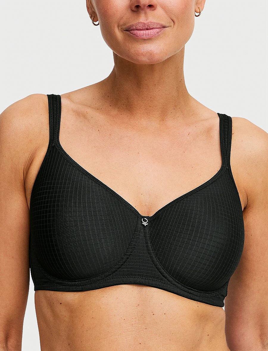 Swegmark - Smooth line padded wired bra White - helkupa bh:ar - black - 0
