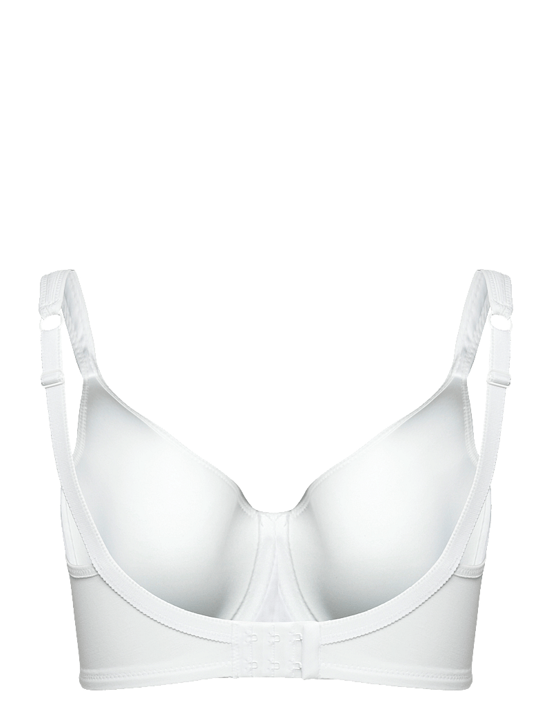Swegmark - Smooth line padded wired bra White - bh:ar med bygel - white - 2