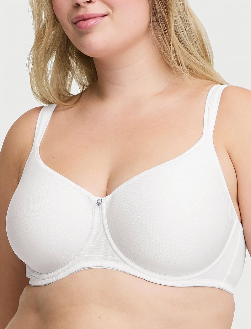 Swegmark - Smooth line padded wired bra White - bh:ar med bygel - white - 0