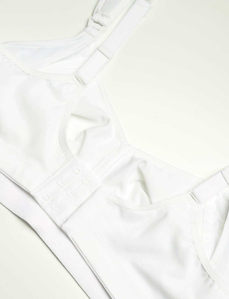 Swegmark - SMOOTH LINE Nursing bra Moulded cups - bügellose bhs - white - 3