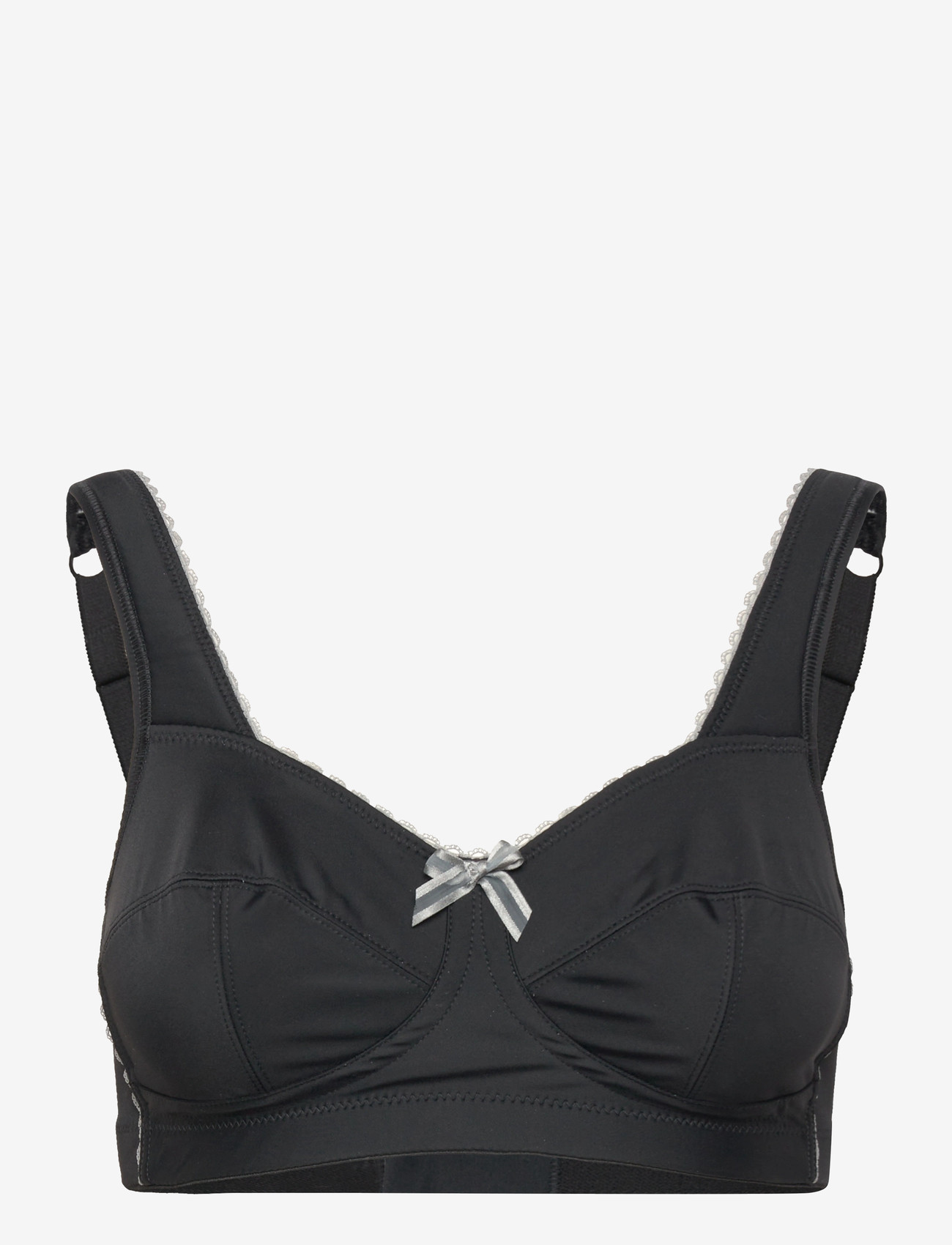 Swegmark - SHADOW Soft bra RECO - bygellösa bh:ar - black - 0