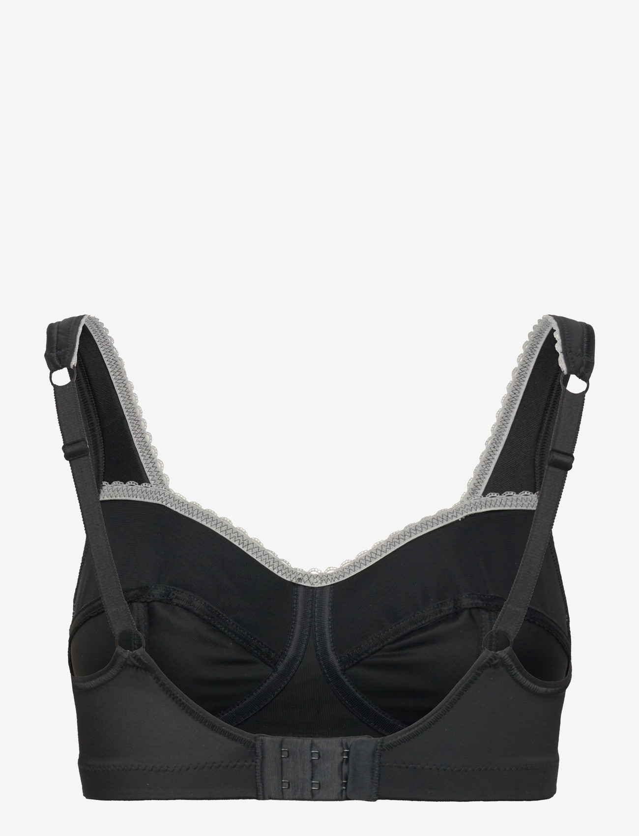 Swegmark - SHADOW Soft bra RECO - bygellösa bh:ar - black - 1