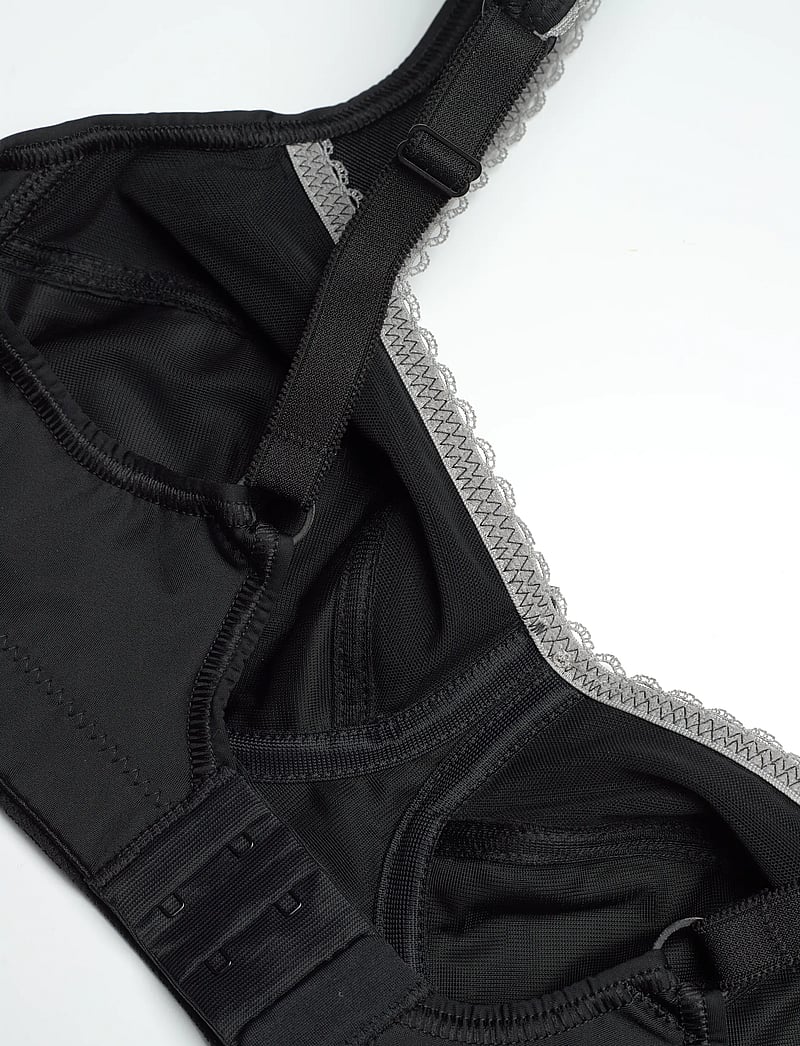 Swegmark - SHADOW Soft bra RECO - bügellose bhs - black - 3