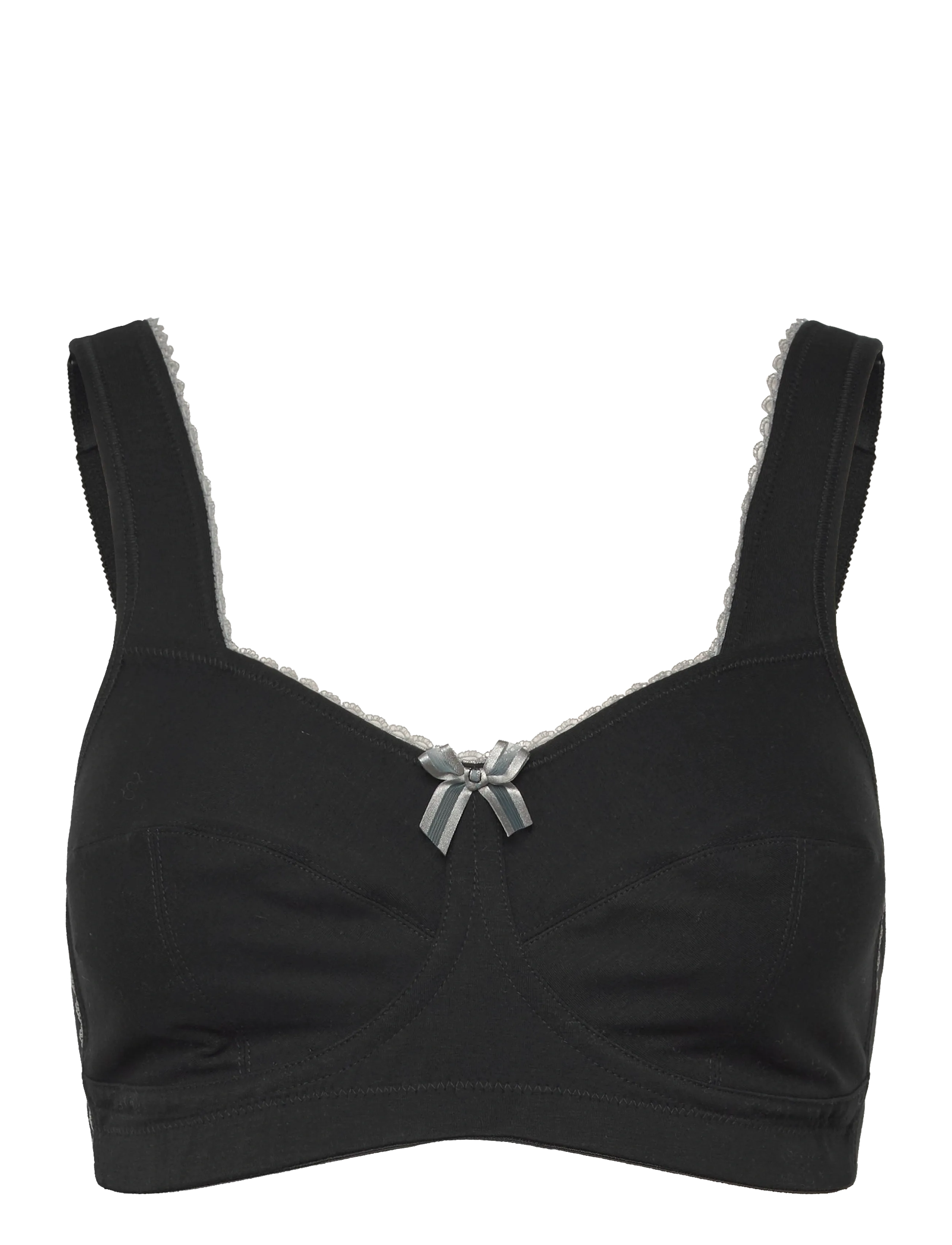 SWEGMARK Soft BH Fairtrade Schwarz - Bx80 - Damen