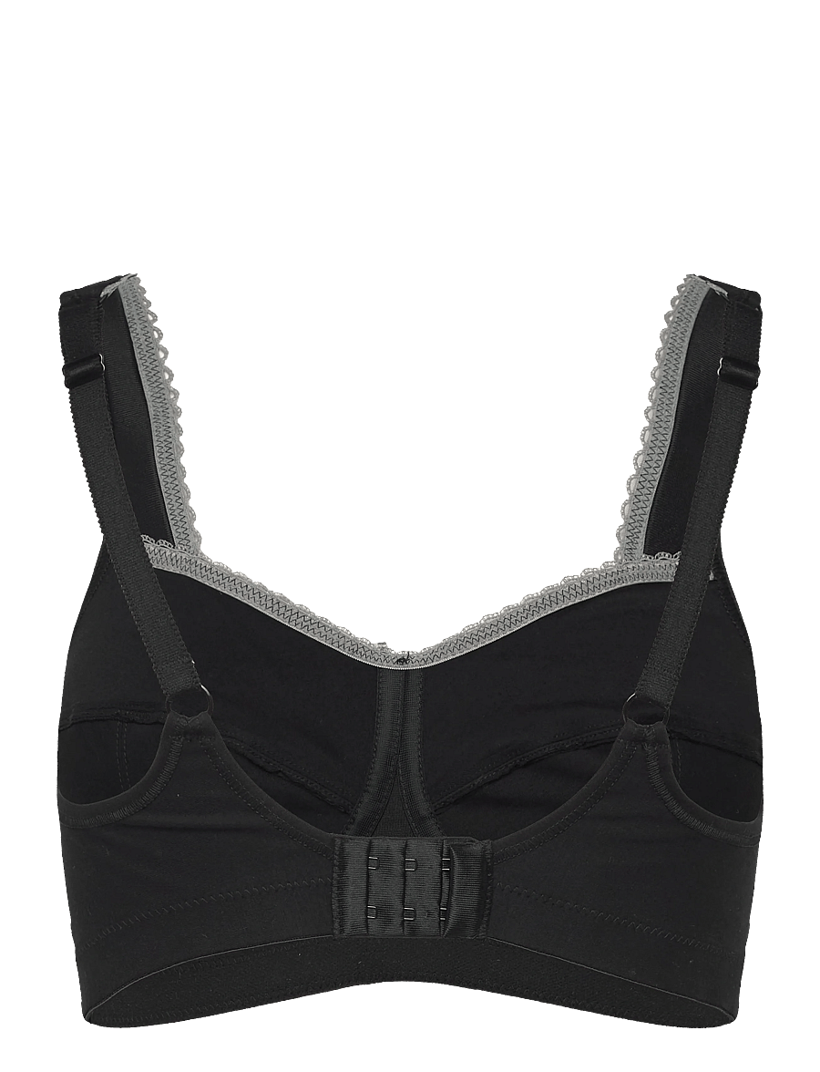 Swegmark - SOFT BRA FAIRTRADE - bügellose bhs - black - 1