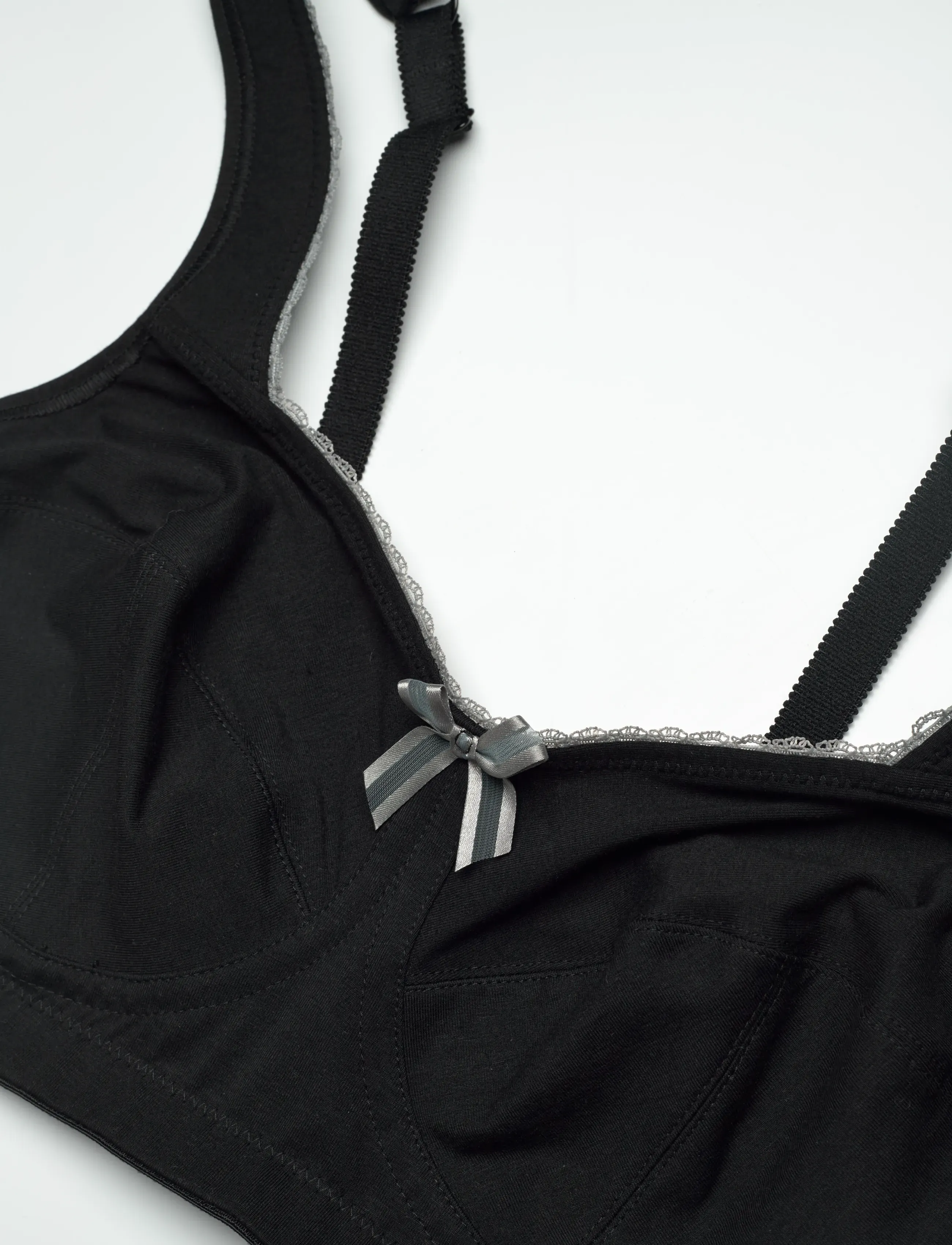 Swegmark - SOFT BRA FAIRTRADE - bügellose bhs - black - 2