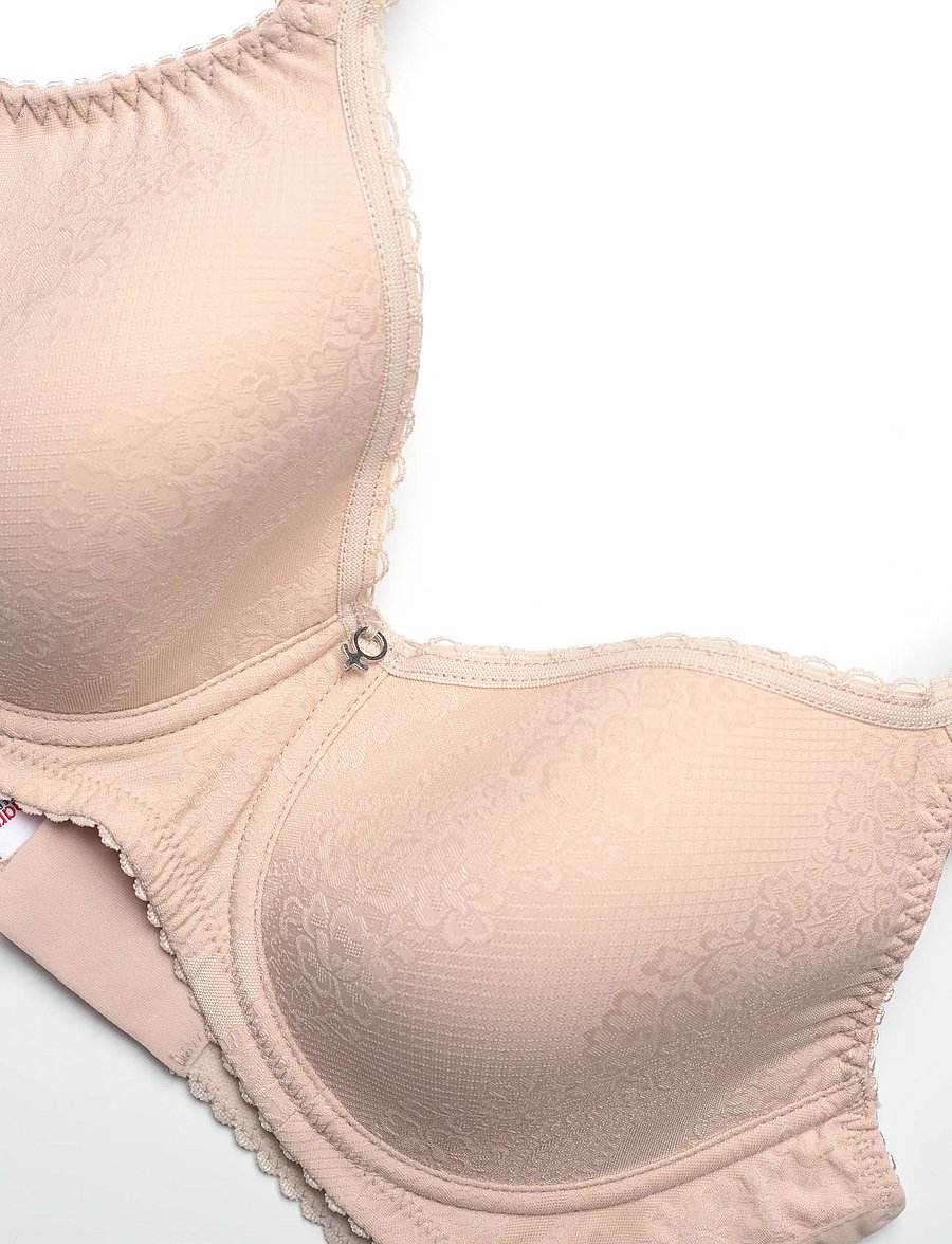 Swegmark - ADORABLE SHAPE WIRE BRA PADDED CUPS - helkupa bh:ar - beige - 2