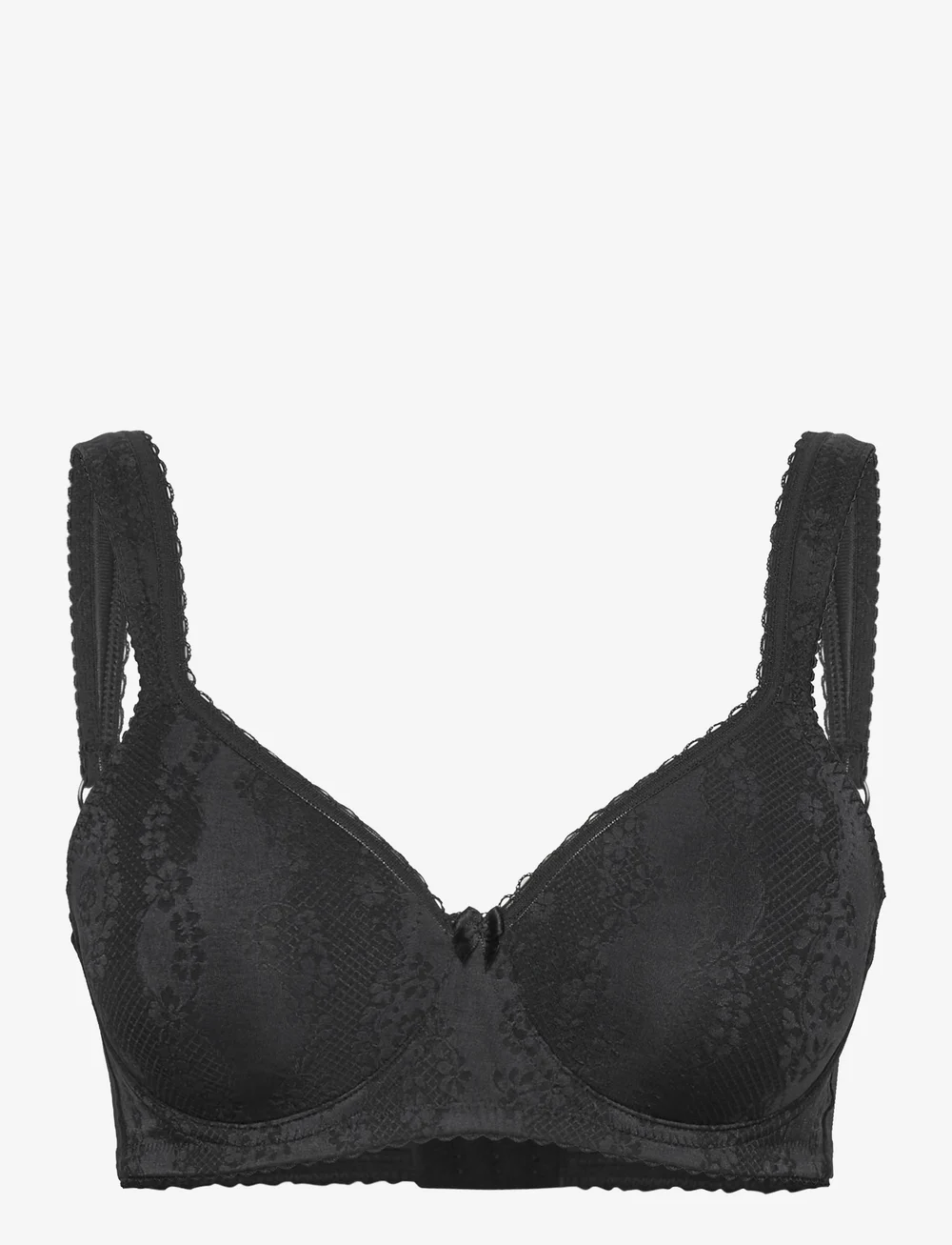 Swegmark - ADORABLE SHAPE WIRE BRA PADDED CUPS - bügellose bhs - black - 1