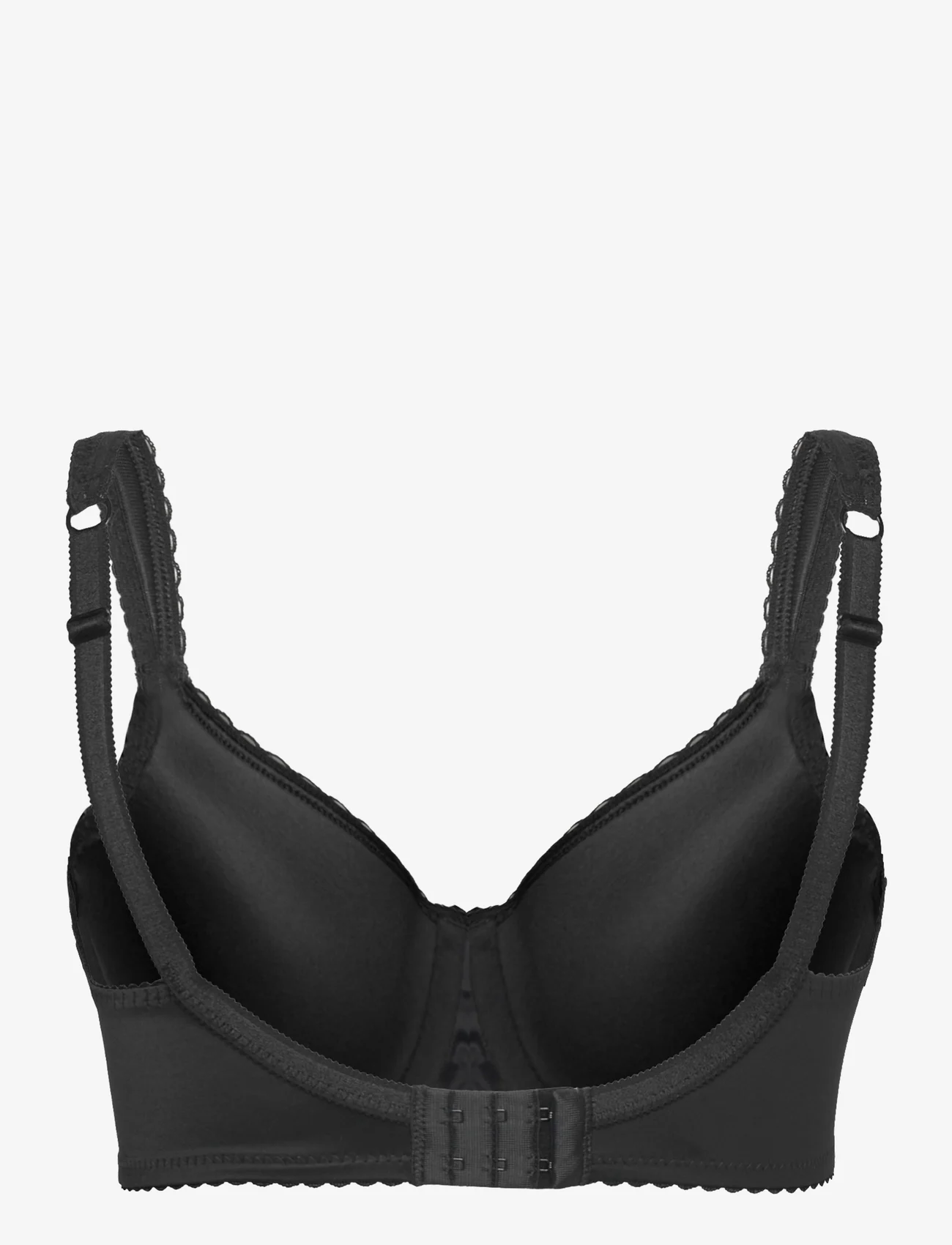 Swegmark - Adamo basic padded wired bra - wired bras - black - 1