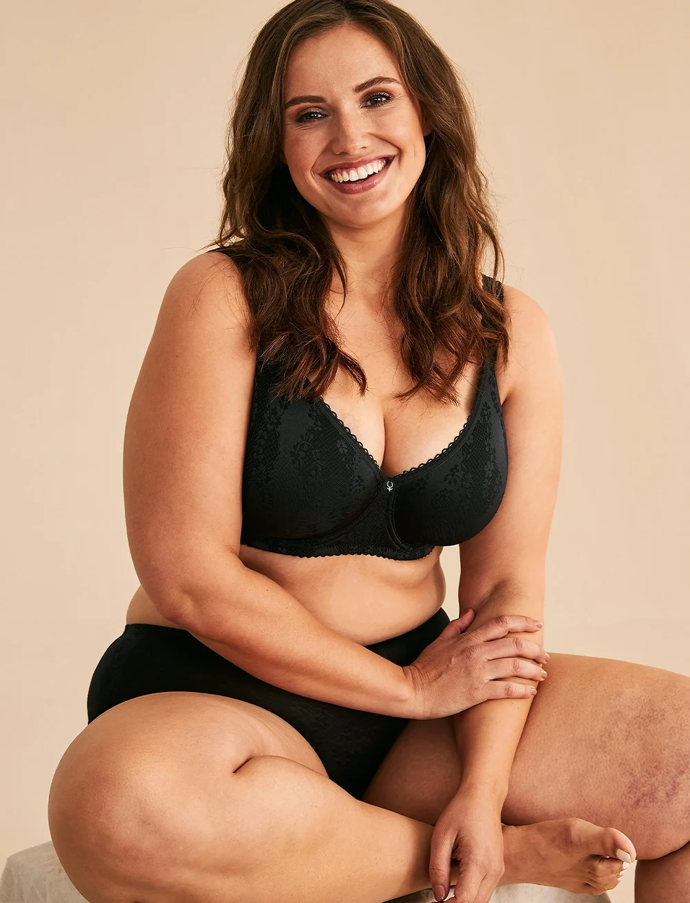 Swegmark - ADORABLE SHAPE WIRE BRA PADDED CUPS - spile-bh-er - black - 5