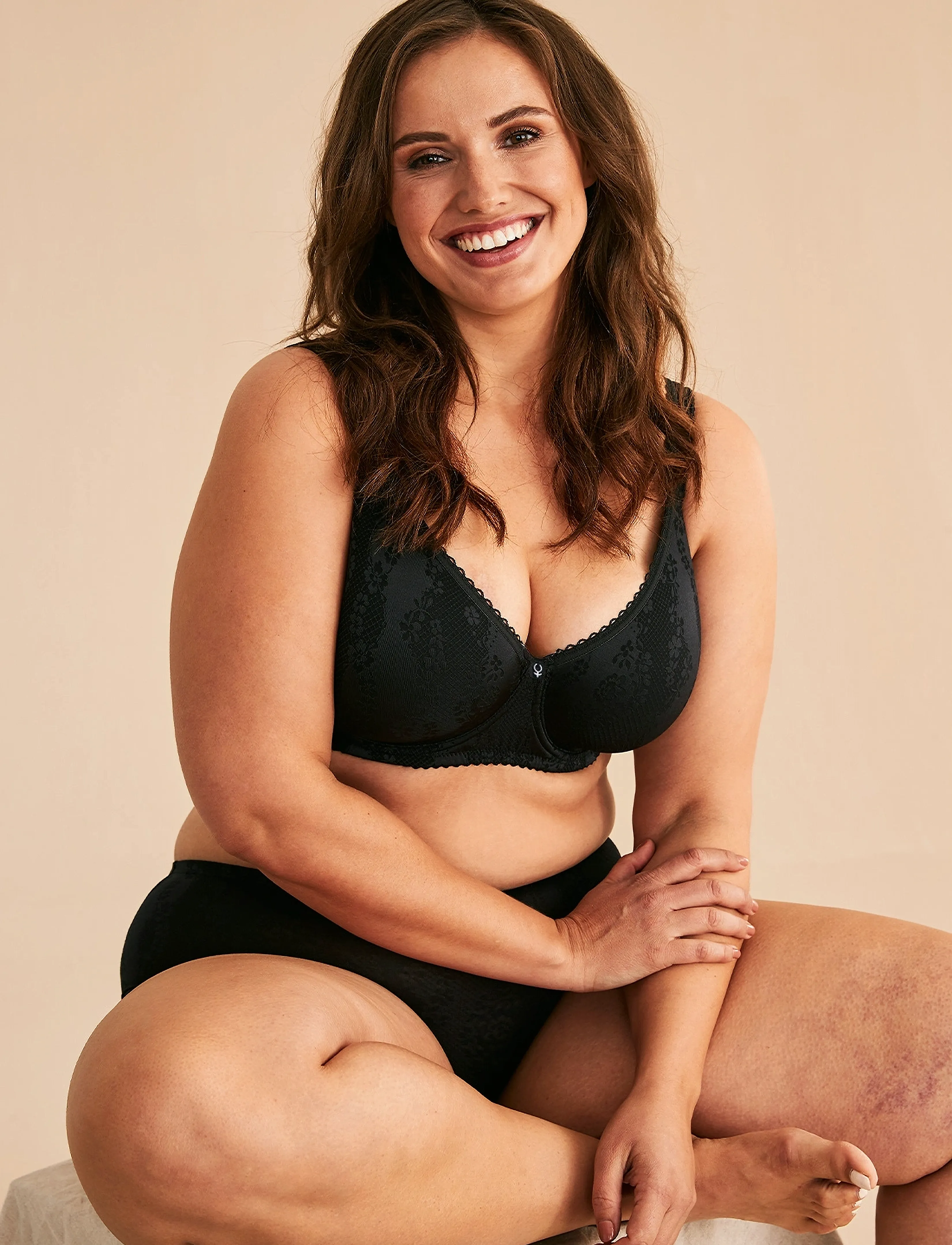 Swegmark - ADORABLE SHAPE WIRE BRA PADDED CUPS - spile-bh-er - black - 5