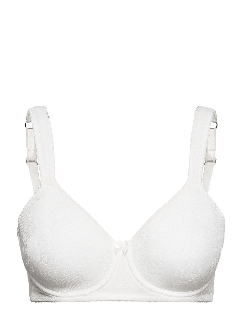 Swegmark - ADORABLE SHAPE WIRE BRA PADDED CUPS - bh:ar med bygel - white - 1