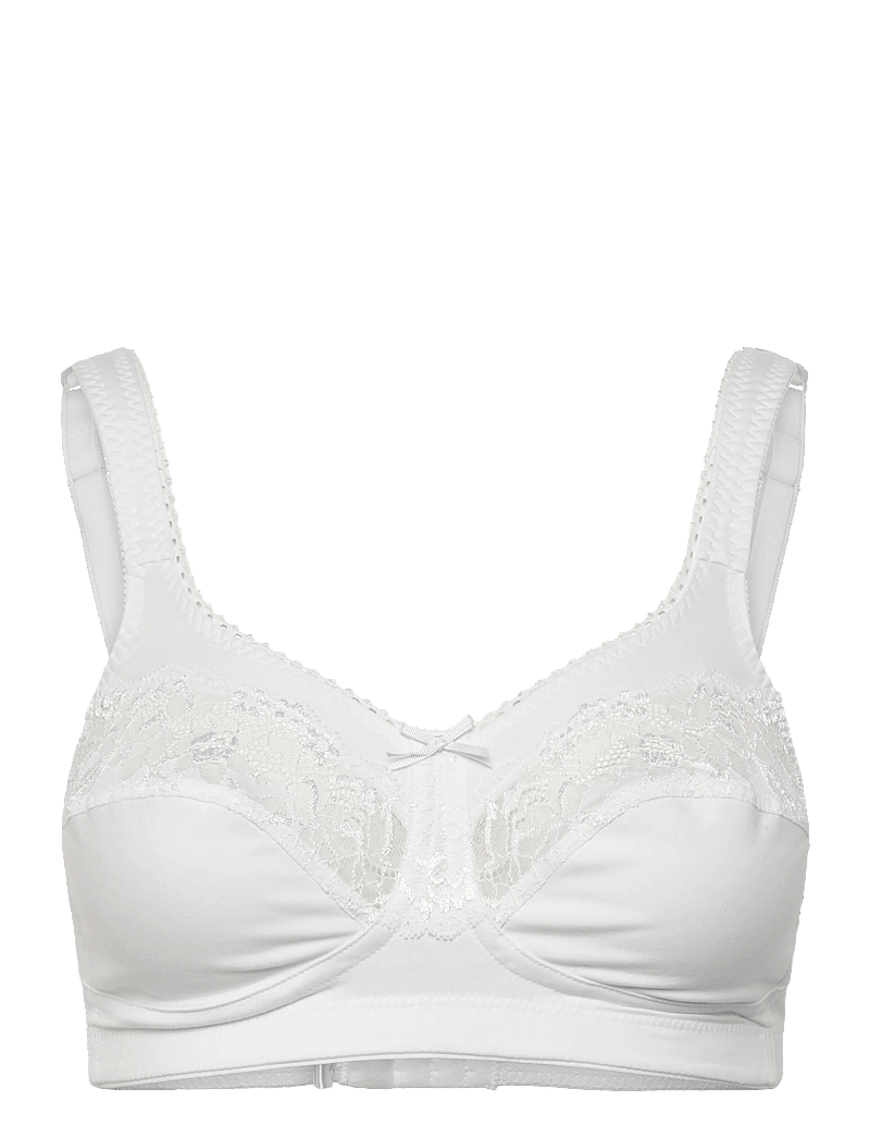 Swegmark - ORGANIC SENSE Soft bra Fairtrade - bügellose bhs - white - 0