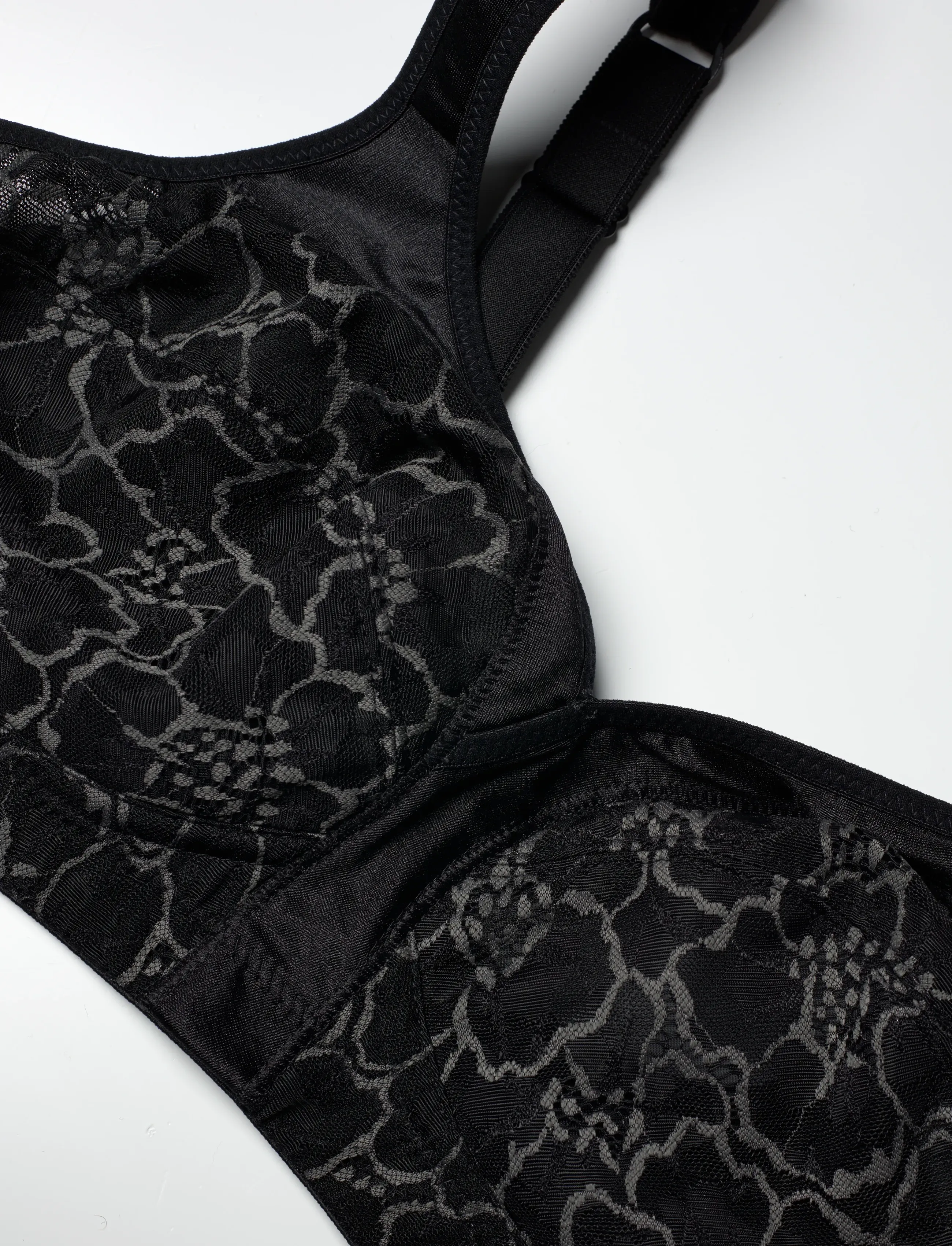 Swegmark - GLORIFY Soft bra - bygellösa bh:ar - black - 2