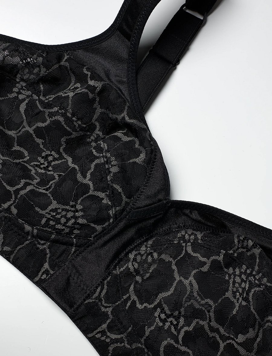 Swegmark - GLORIFY Soft bra - bügellose bhs - black - 2