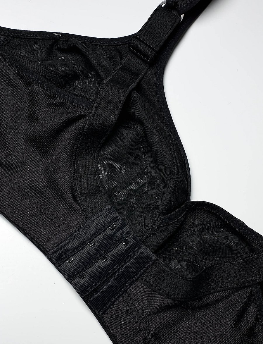Swegmark - GLORIFY Soft bra - bügellose bhs - black - 3