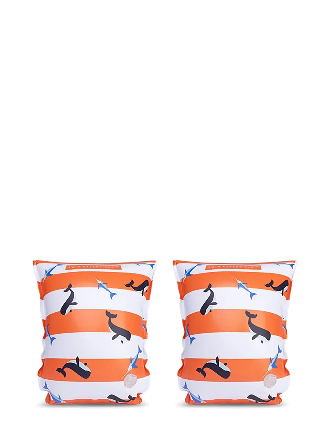Swim Essentials Swimming Armbands 2-6 yrs - Ocean Stripes - Kids 98-134 - MULTI / orange