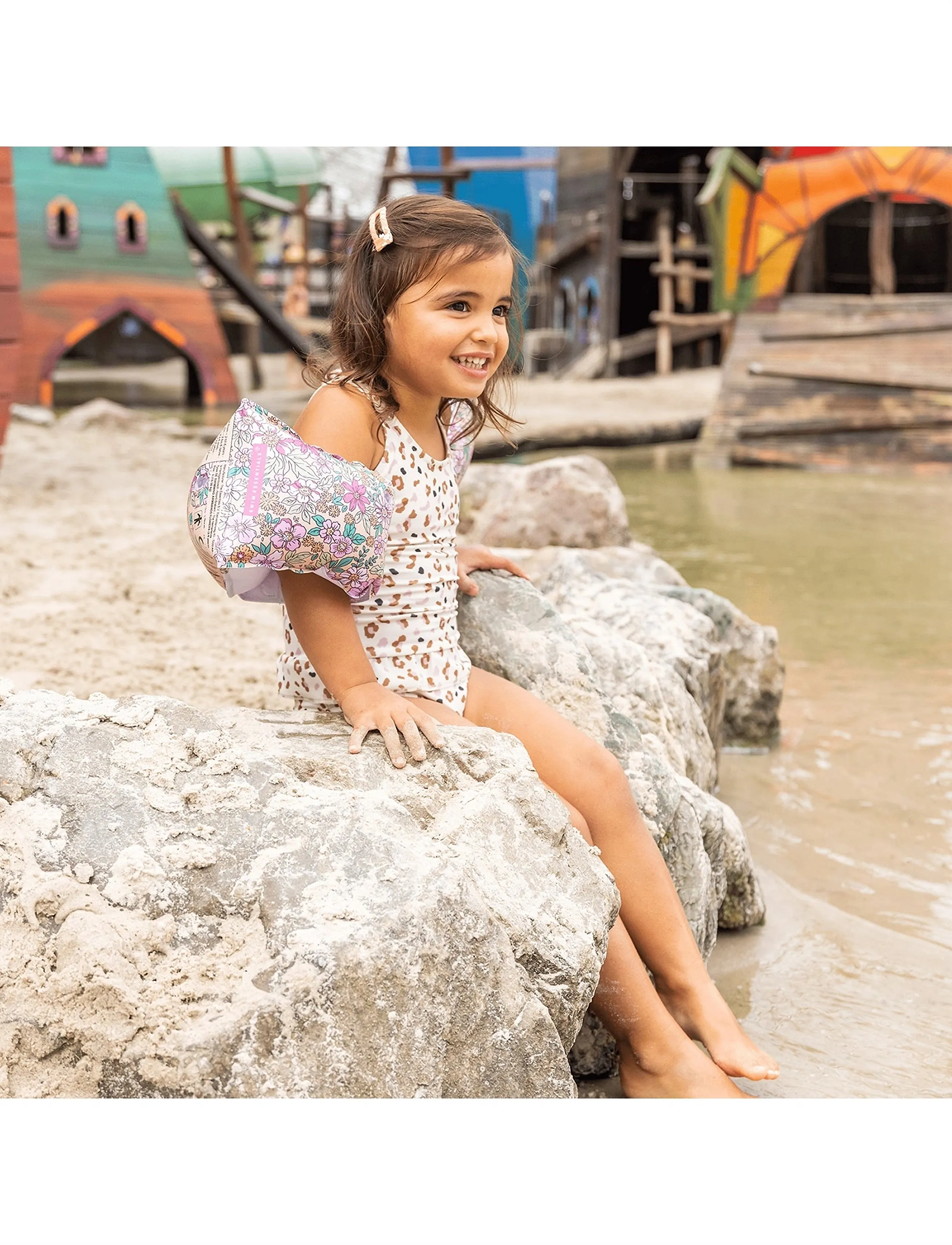 Swim Essentials - Swimming Armbands 2-6 yrs - Blossom - multi - 3