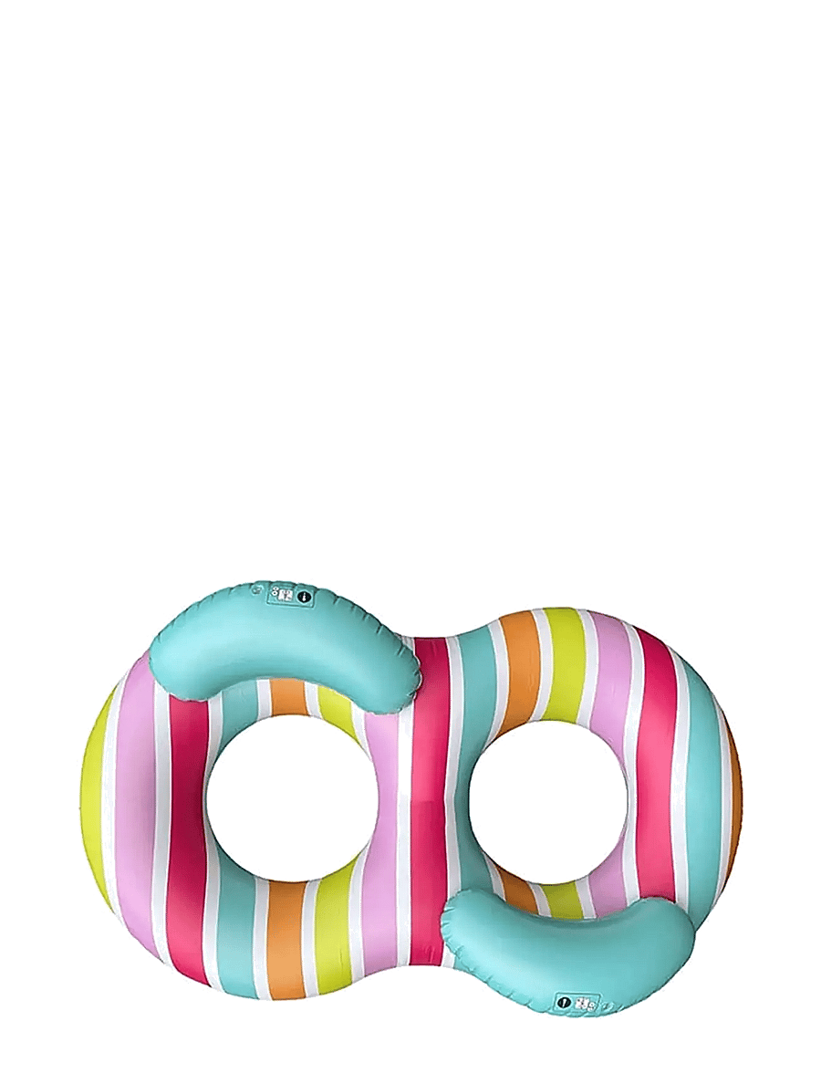 Swim Essentials - Double Swim Ring 160 cm - Colour Rush - schwimmringe & luftmatratzen - multi - 1