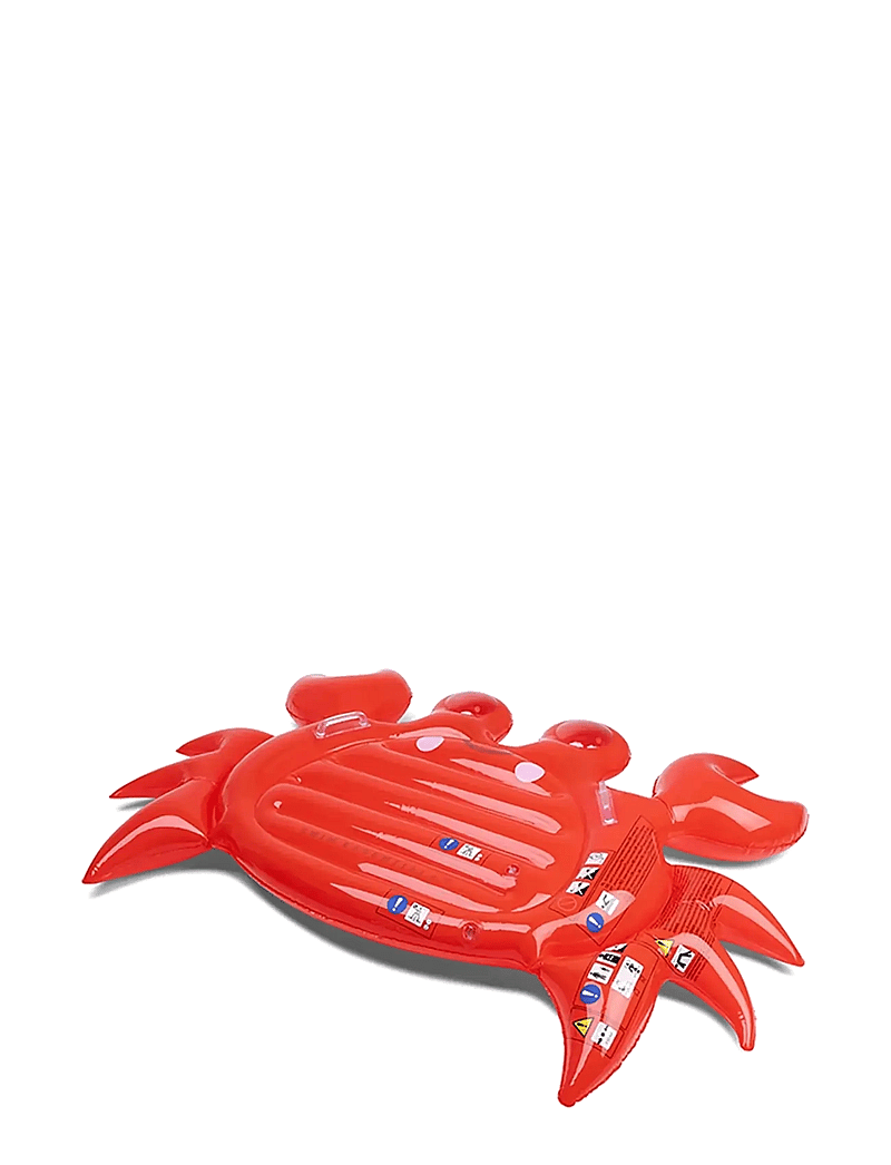 Swim Essentials - Pool Float 140 cm with Handles - Oh Crab - vannitamistoolid ja -alused - red - 2