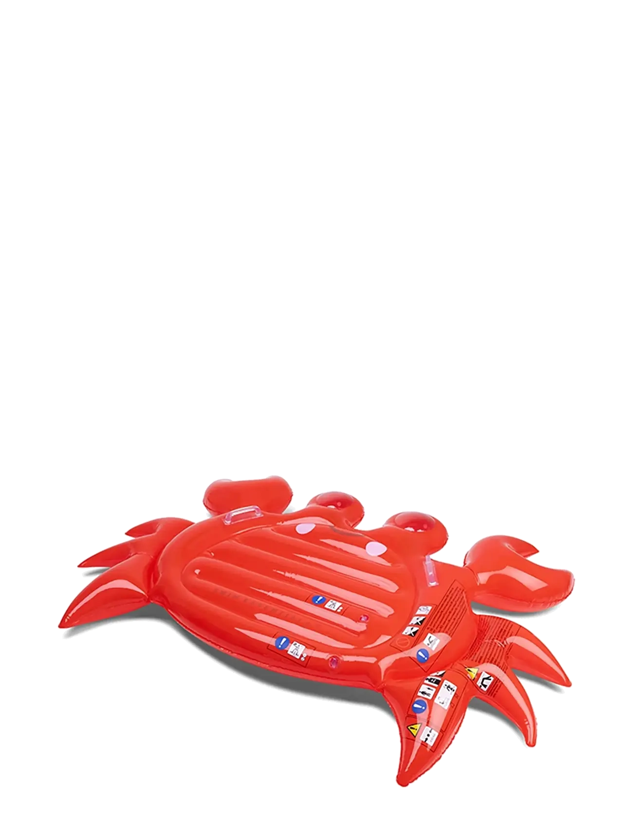 Swim Essentials - Pool Float 140 cm with Handles - Oh Crab - red - 2