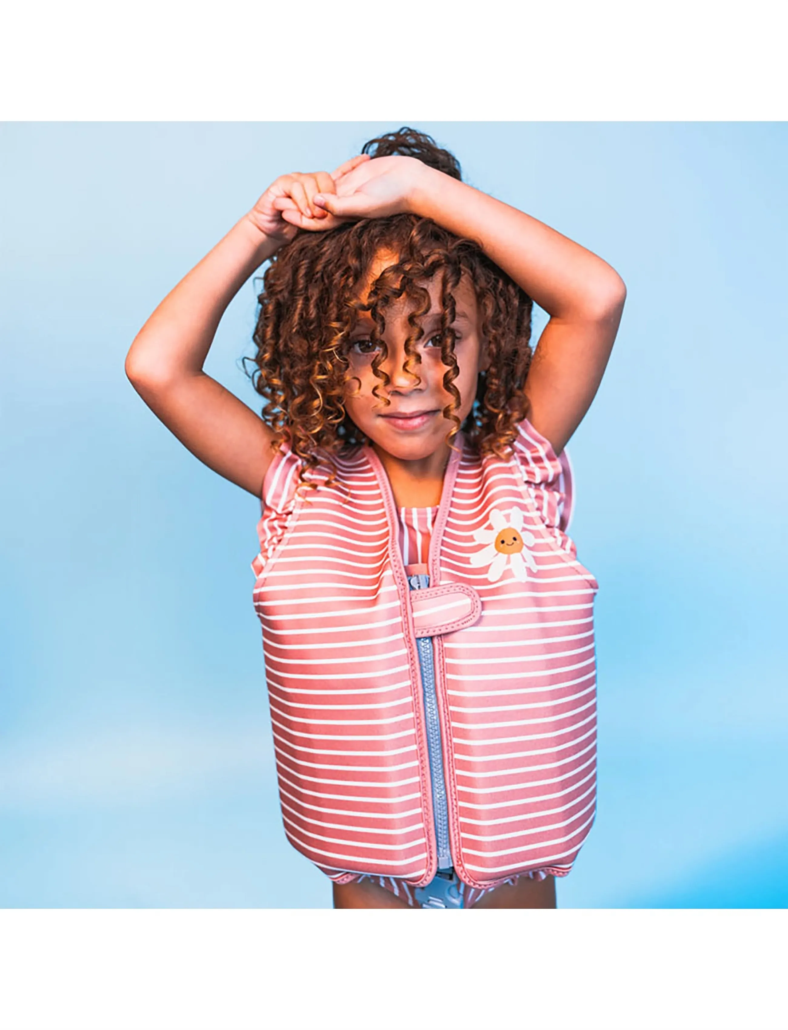 Swim Essentials - Swimming Vest 11-15 kg - Daisy Flowers - schwimmzubehör - pink - 4