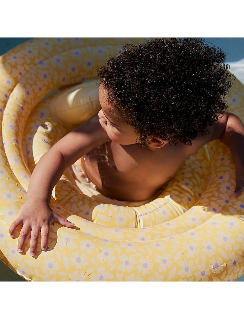 Swim Essentials - Pool Floaty 0-1 yrs - Florish Yellow - ujumisrõngad - yellow - 0
