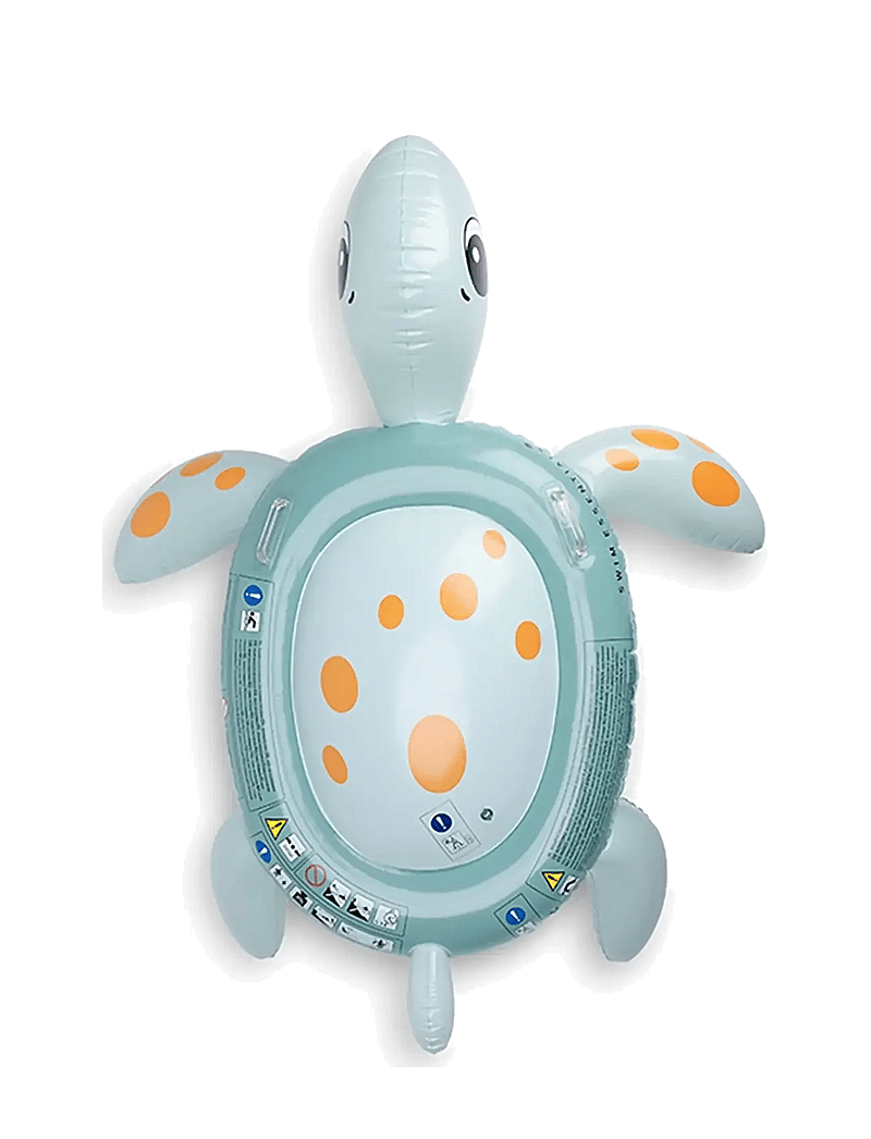 Swim Essentials - Inflatable Ride-on 142 cm - Turtle - vannitamistoolid ja -alused - green - 1
