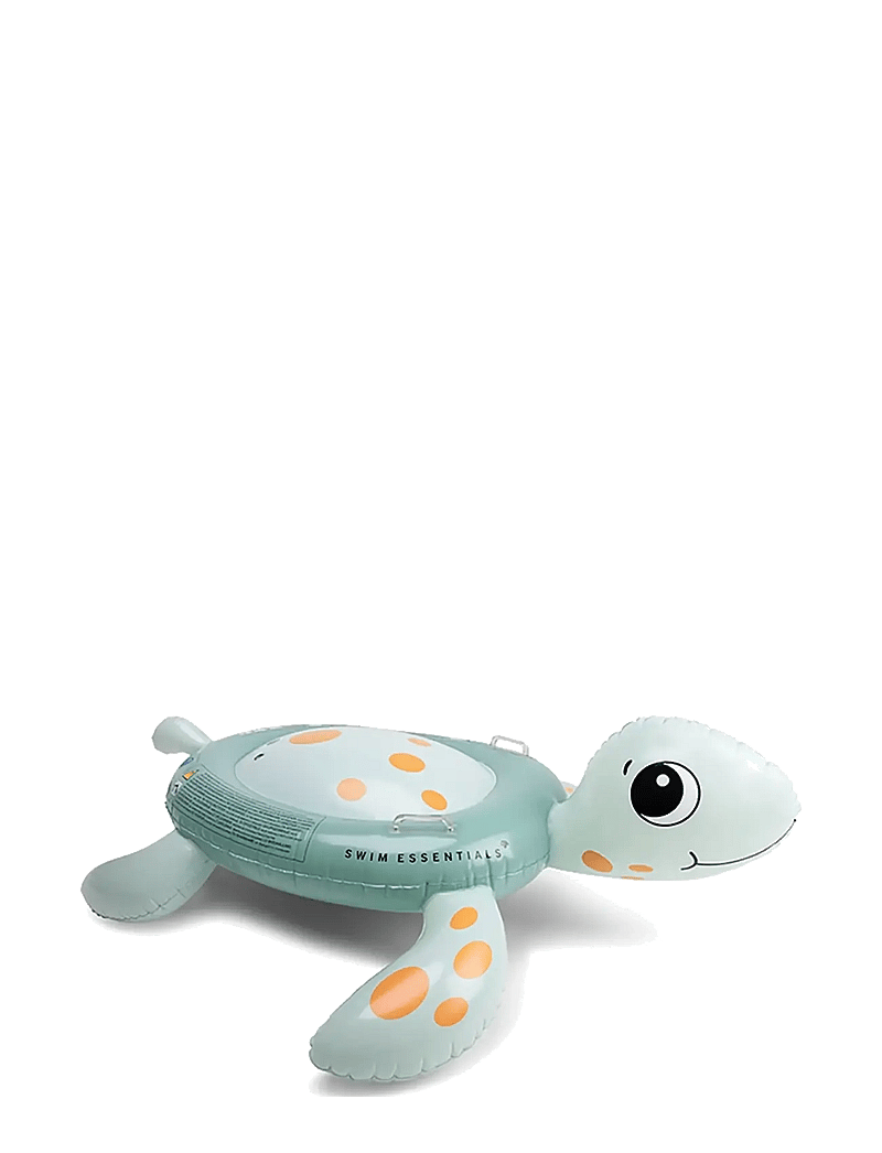 Swim Essentials - Inflatable Ride-on 142 cm - Turtle - vannitamistoolid ja -alused - green - 2