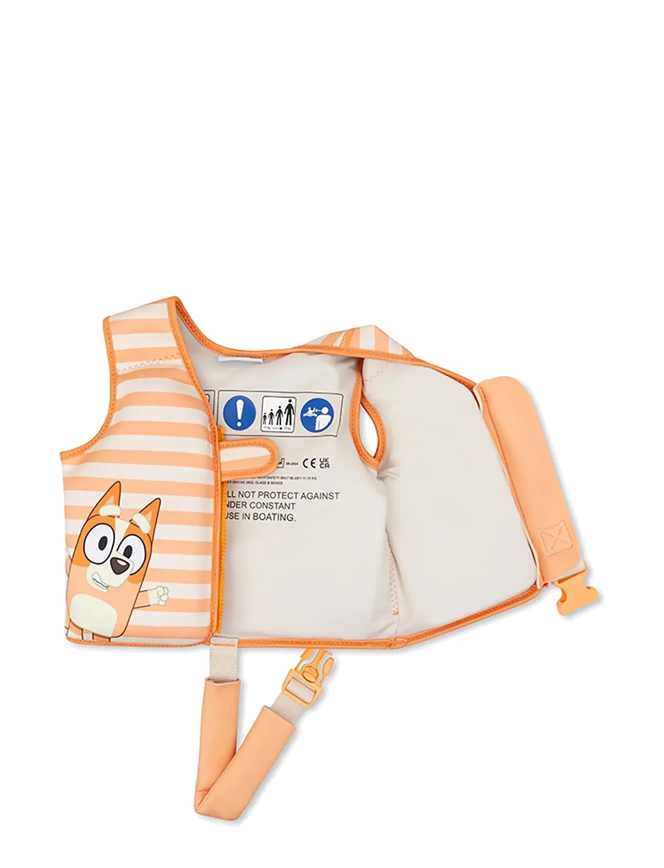 Swim Essentials - Swimming Vest 11-15 kg - Bluey - svømmetilbehør - orange - 2