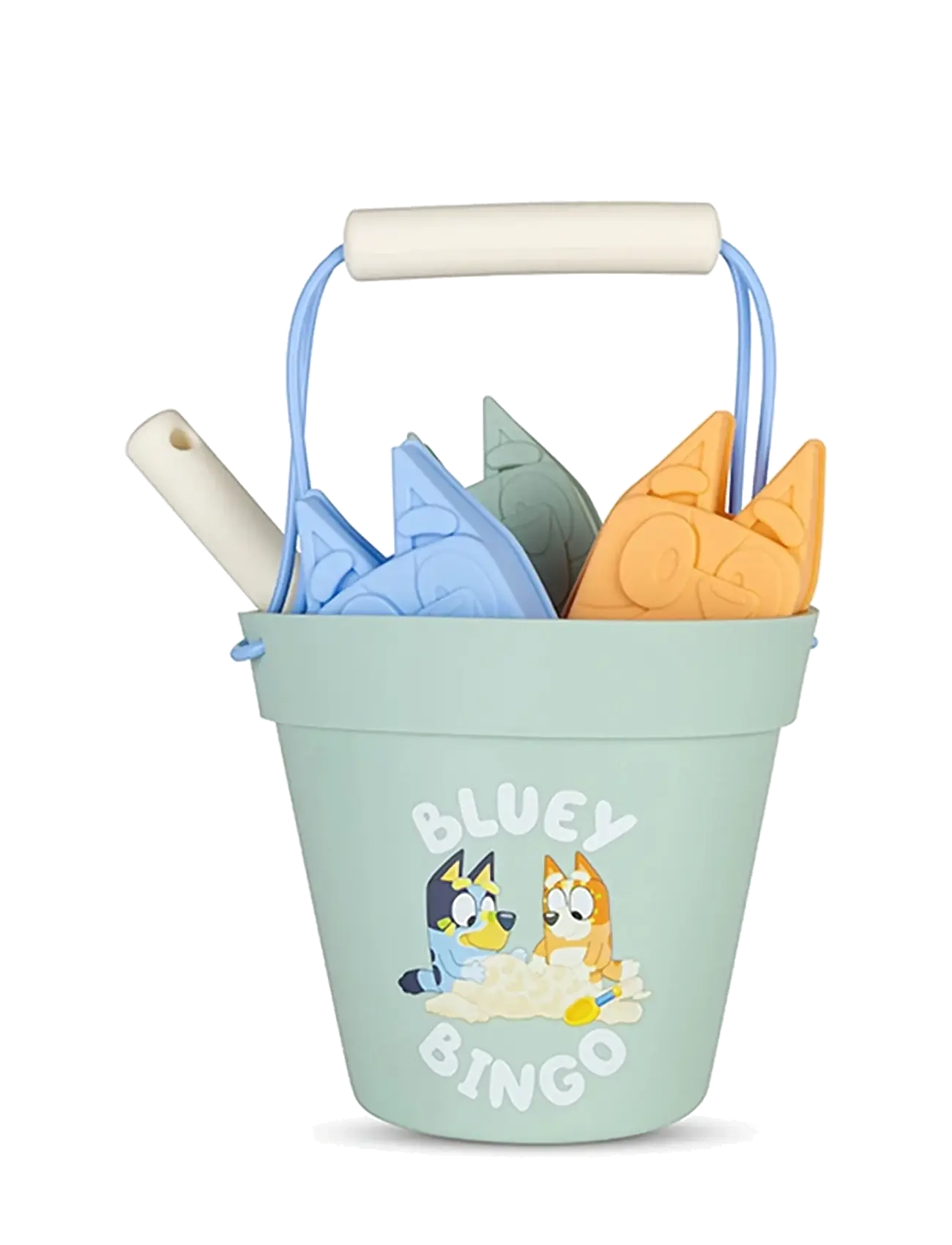 Swim Essentials Sand Set 4 Pcs Silicone - Bluey, One Size, Green, Outdoor Legetøj > Sand Legetøj, Børn