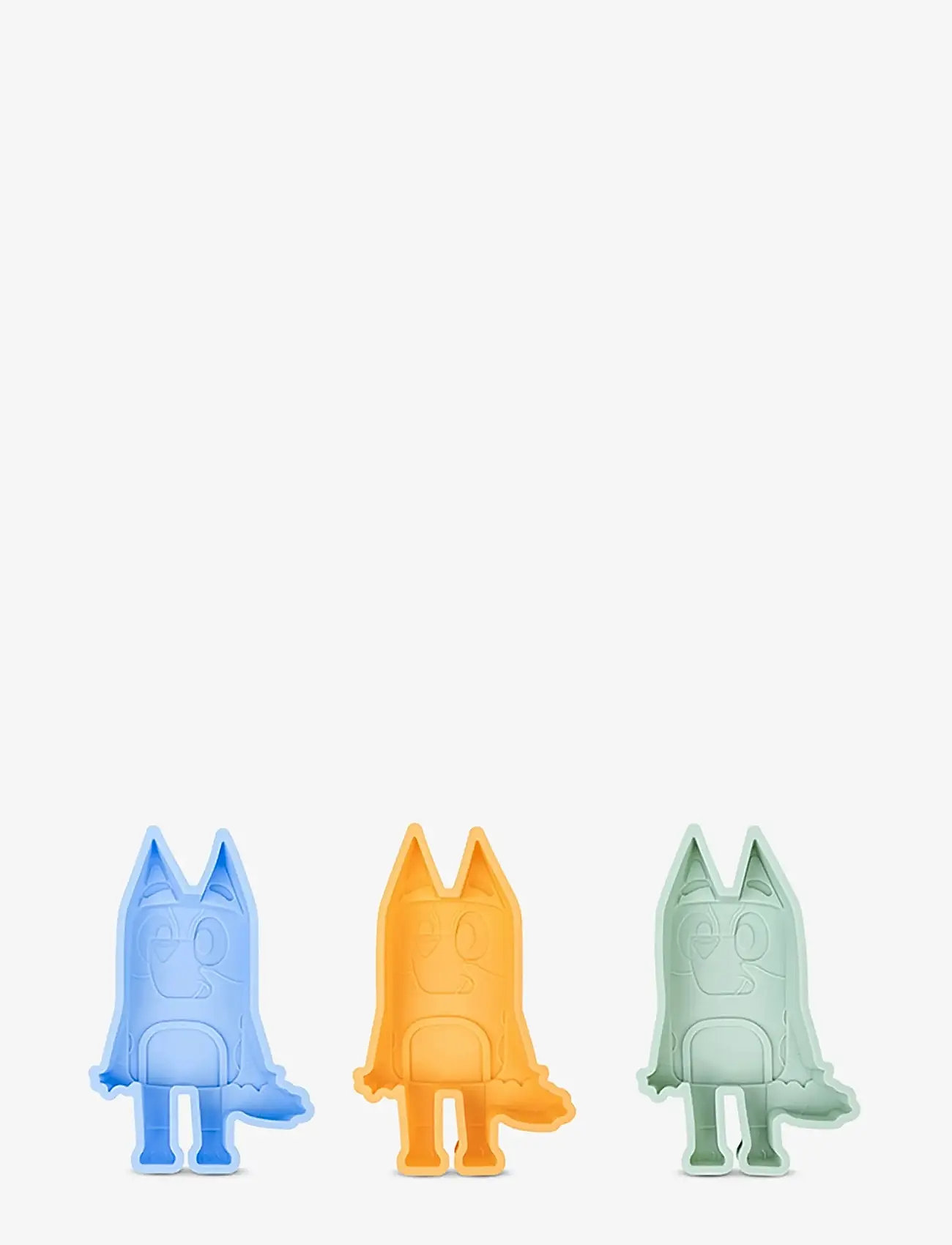 Swim Essentials - Sand Set 4 pcs silicone - Bluey - sandlegetøj - green - 3