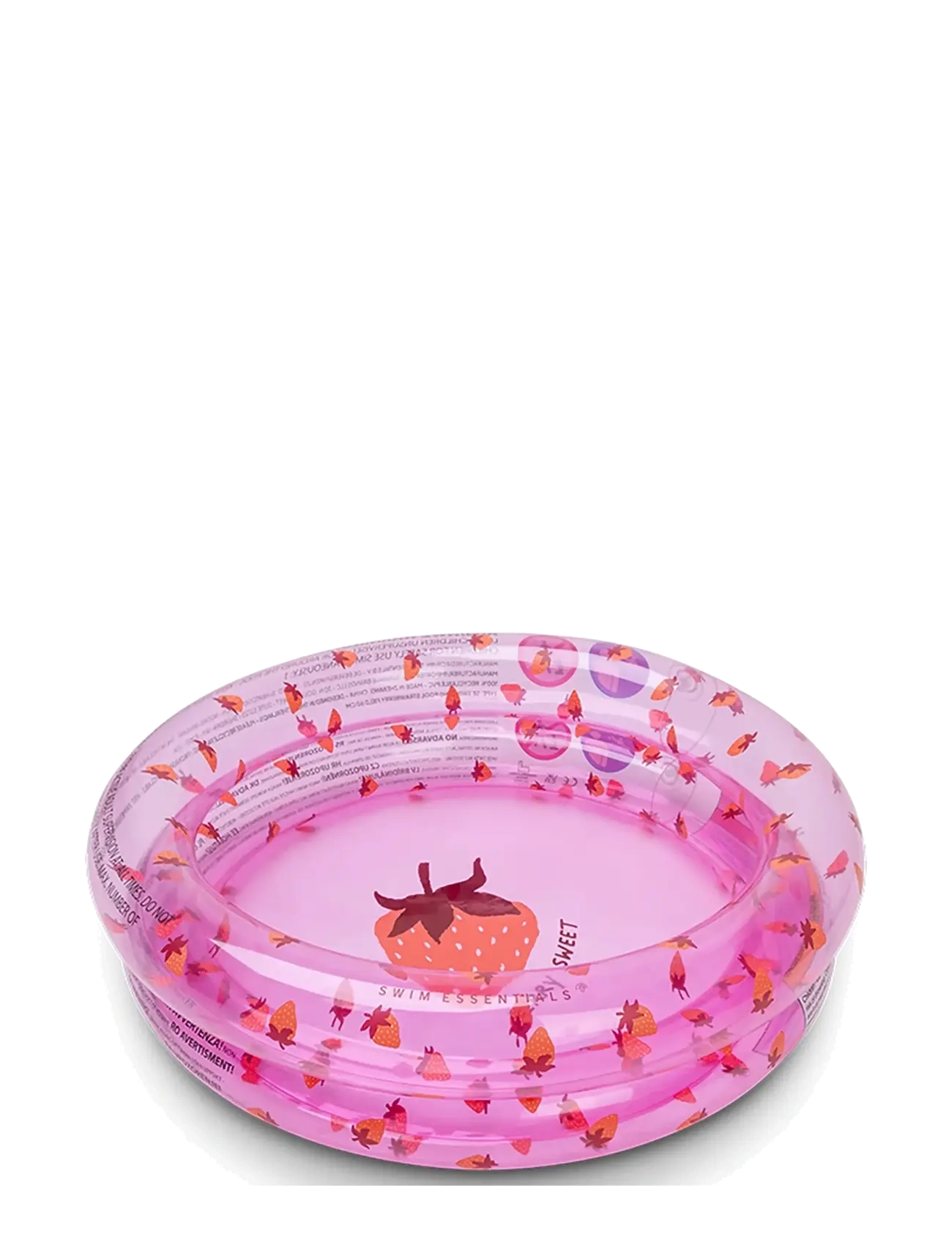 Swim Essentials - Paddling Pool 60 cm - Strawberry Fields Baby Pool - piscines pour enfants - pink - 1
