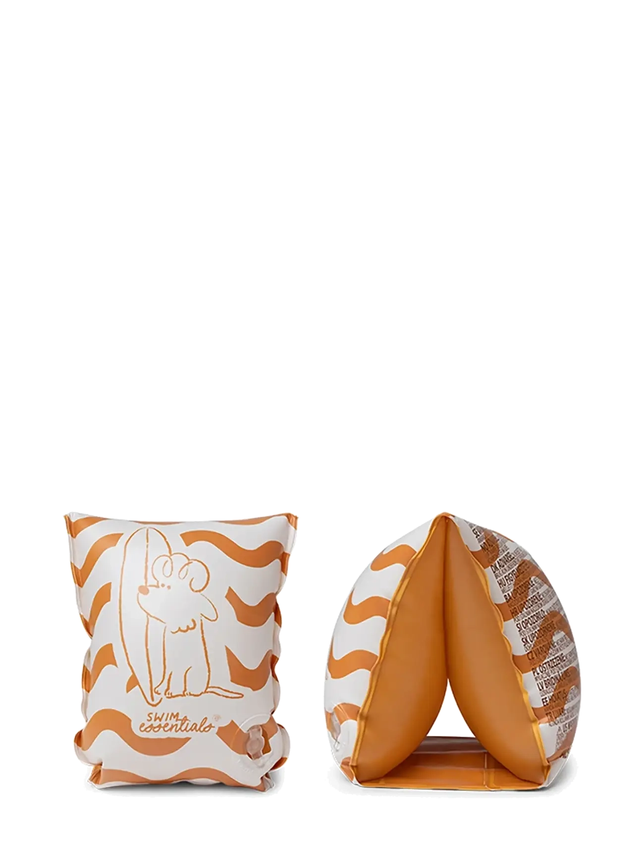 Swim Essentials - Swimming Armbands 2-6 yrs - Orange Surfer - svømmetilbehør - orange - 1