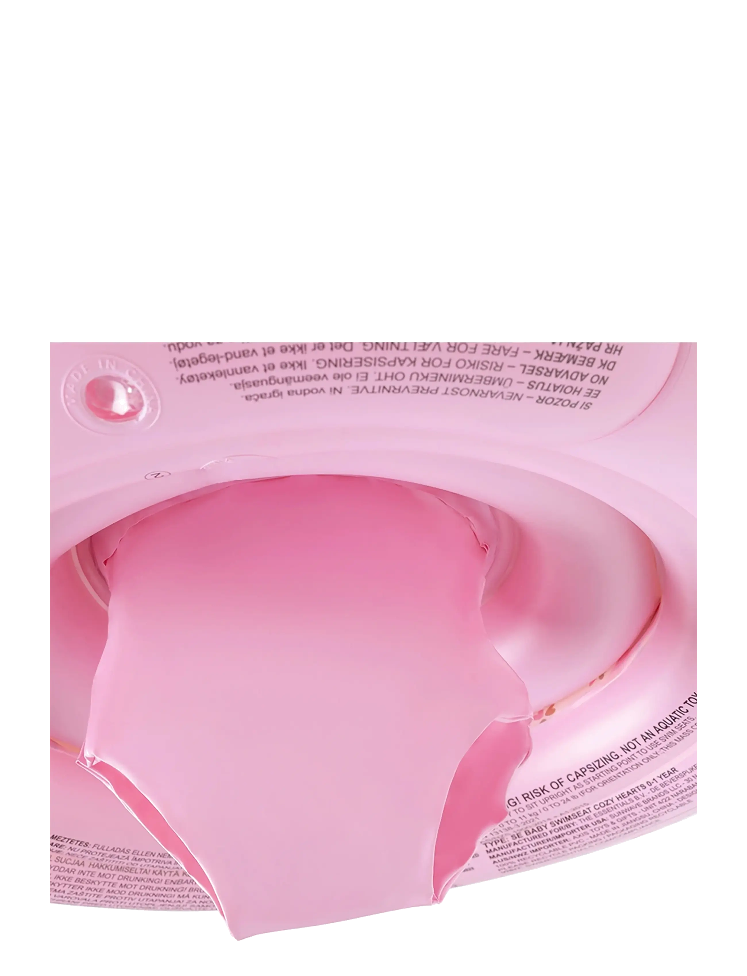 Swim Essentials - Pool Floaty 0-1 yrs - Cozy Hearts - koła dmuchane - pink - 1