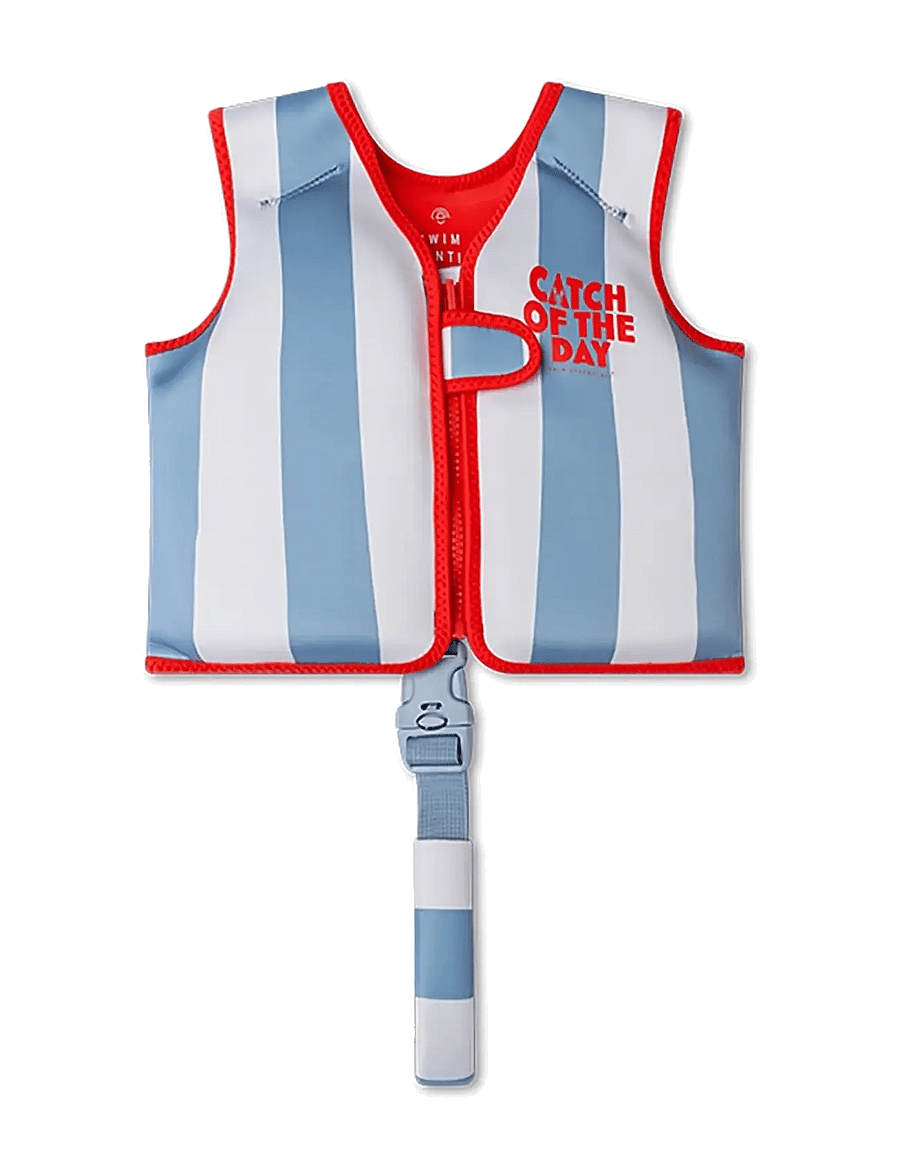 Swim Essentials - Swimming Vest 18-30 kg - Catch Of The Day - blue - 0