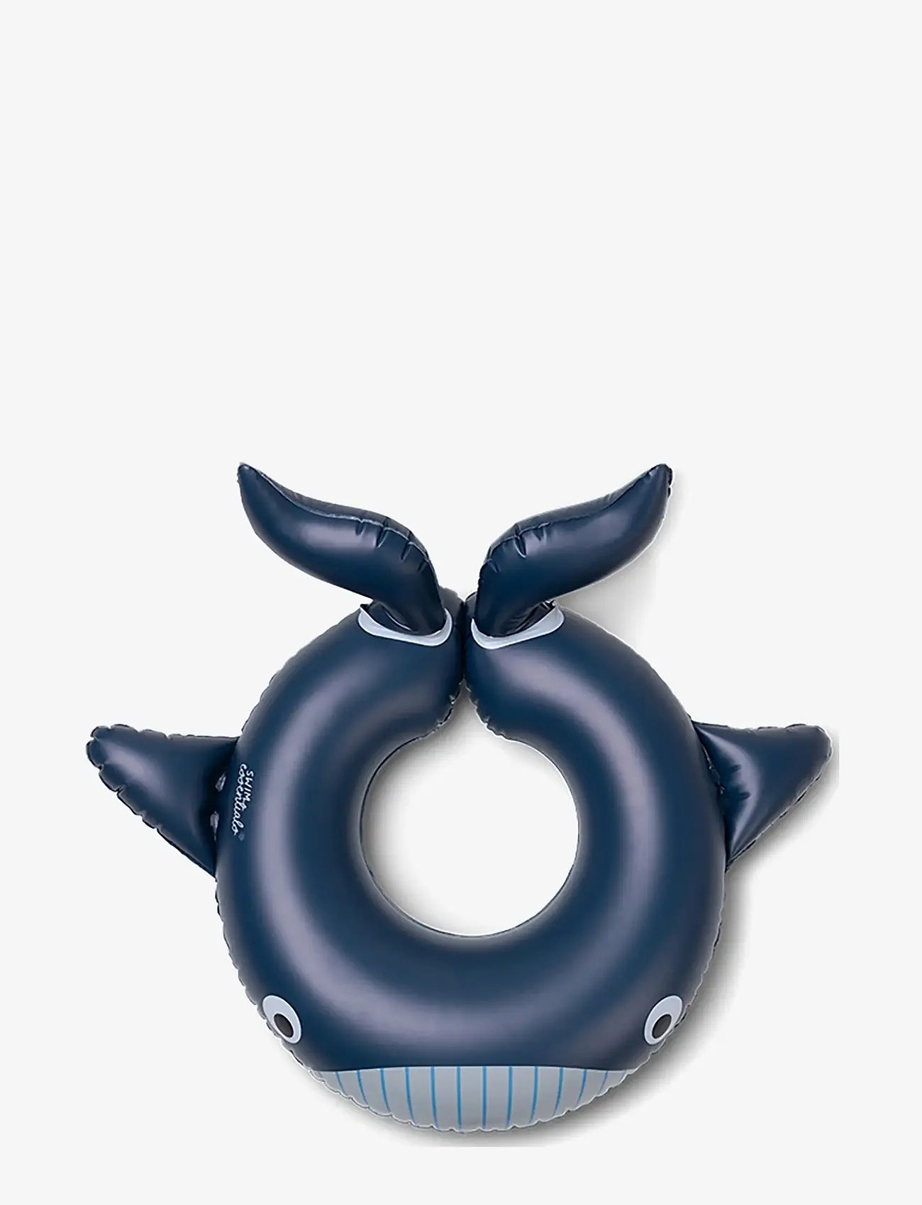 Swim Essentials - Swim Ring 55 cm open - Dreamscape Walter Whale - svømmeringe - dark blue - 0