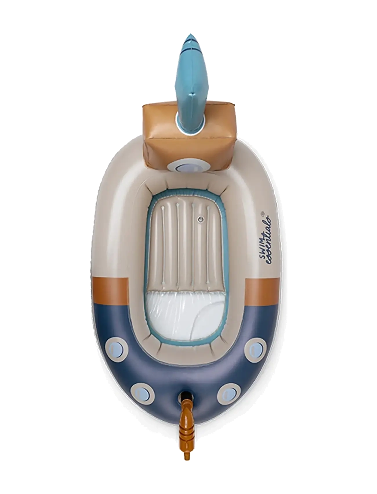 Swim Essentials Pool Float 100 cm - Little Boat Submarine - Baderinger og bademadrasser - MULTI / blue