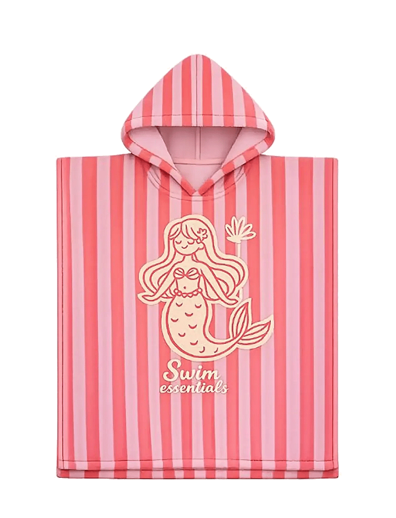 Swim Essentials - Poncho 65 cm - Mermazing - rätikud - red - 0