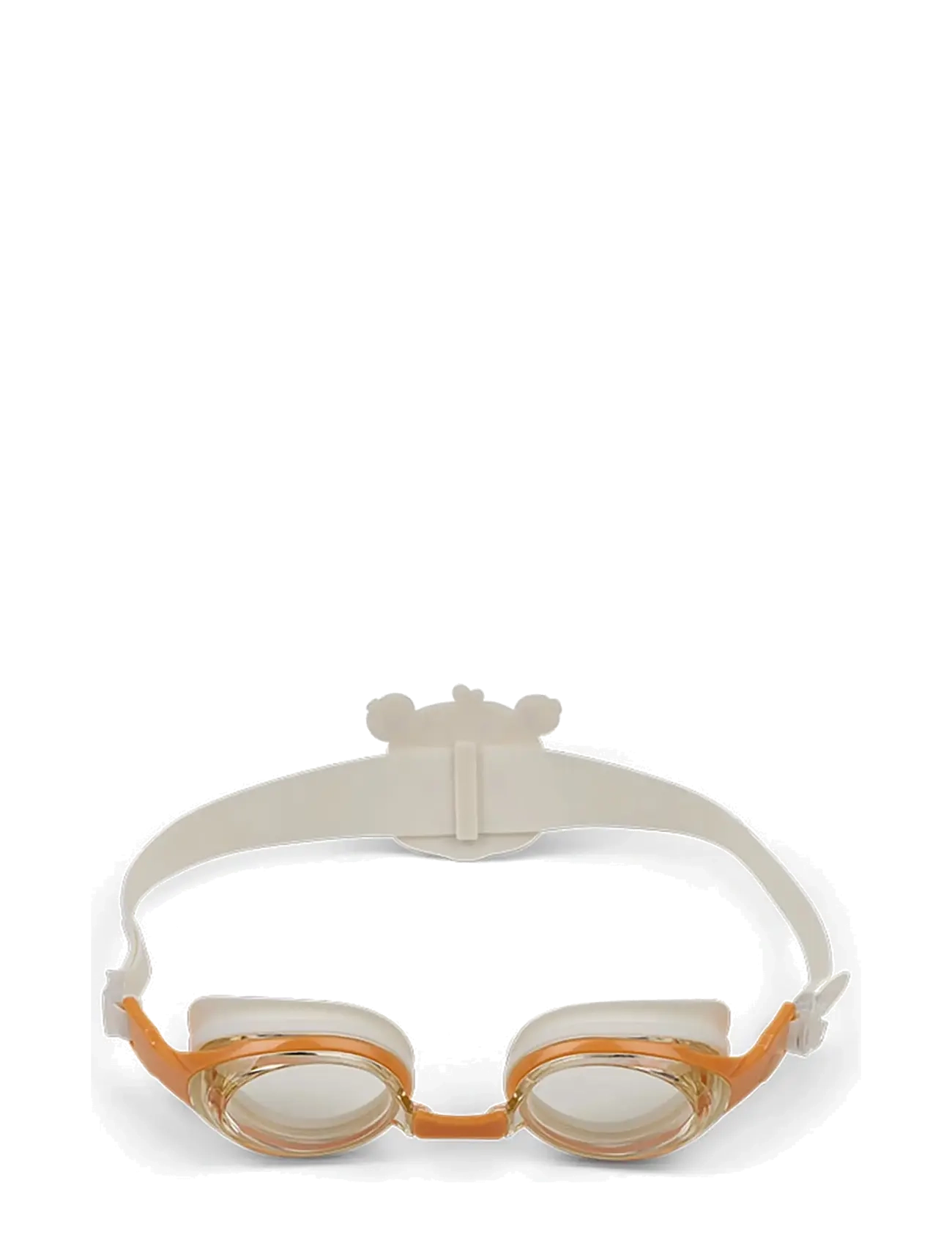 Swim Essentials Swim Goggles - Beige Leopard - Kids 98-134 - ORANGE / cream