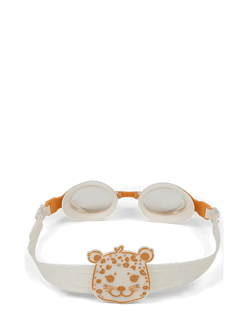 Swim Essentials - Swim Goggles - Beige Leopard - schwimmzubehör - orange - 1