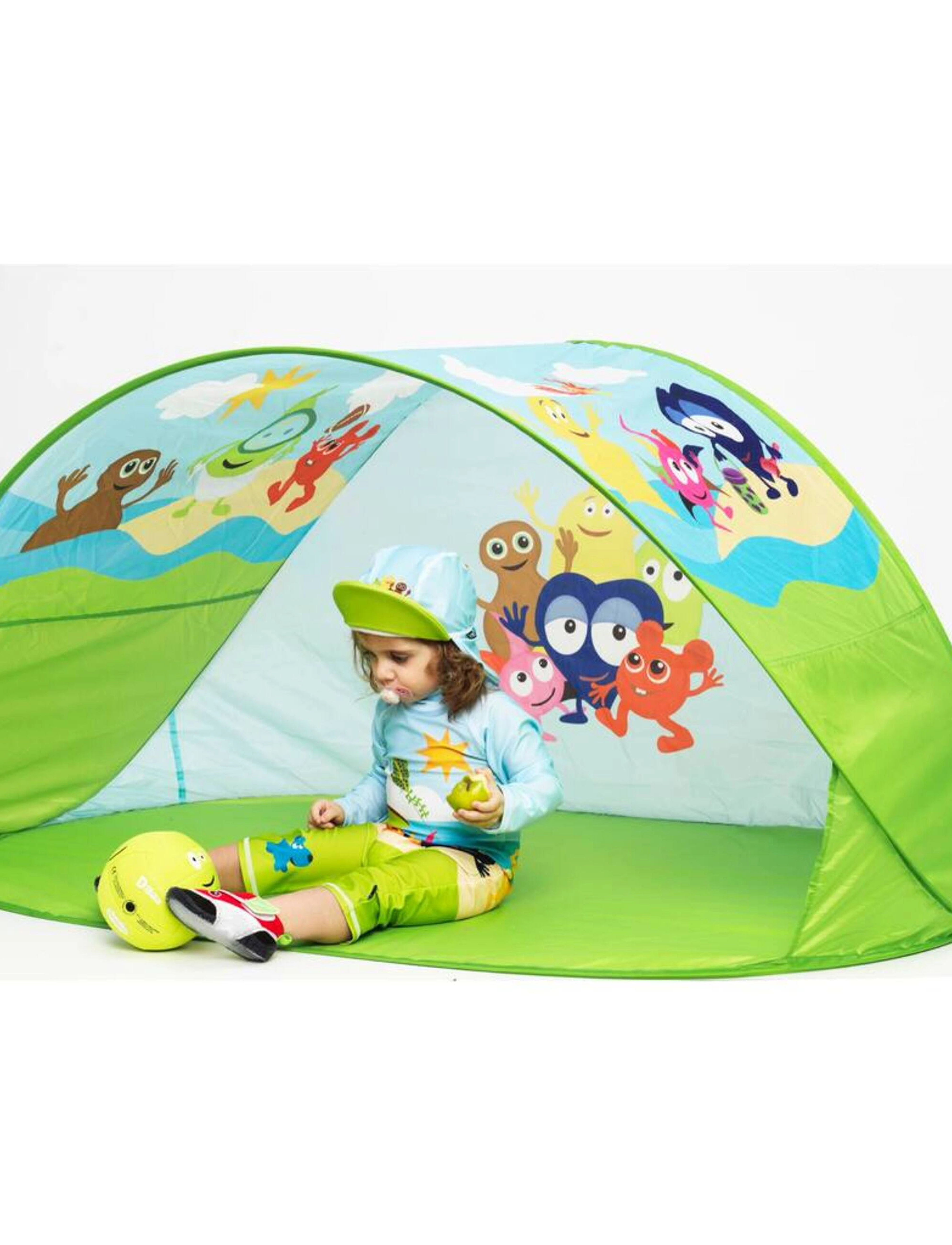 Swimpy Babblarna Uv-Tent, One Size, Multi/patterned, Outdoor Legetøj > Uv Tent, Børn