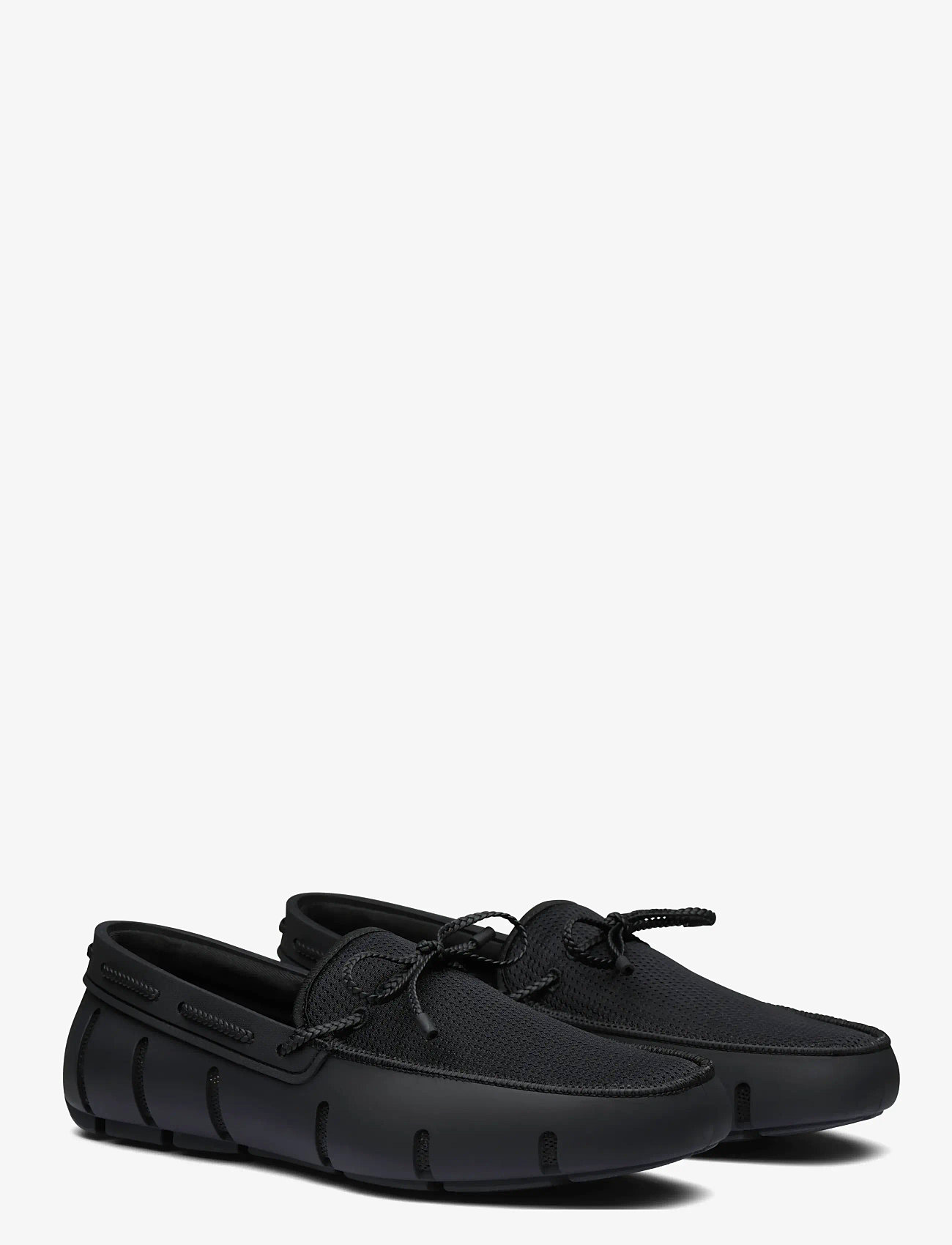 Swims - Braided Lace Loafer - black - 1