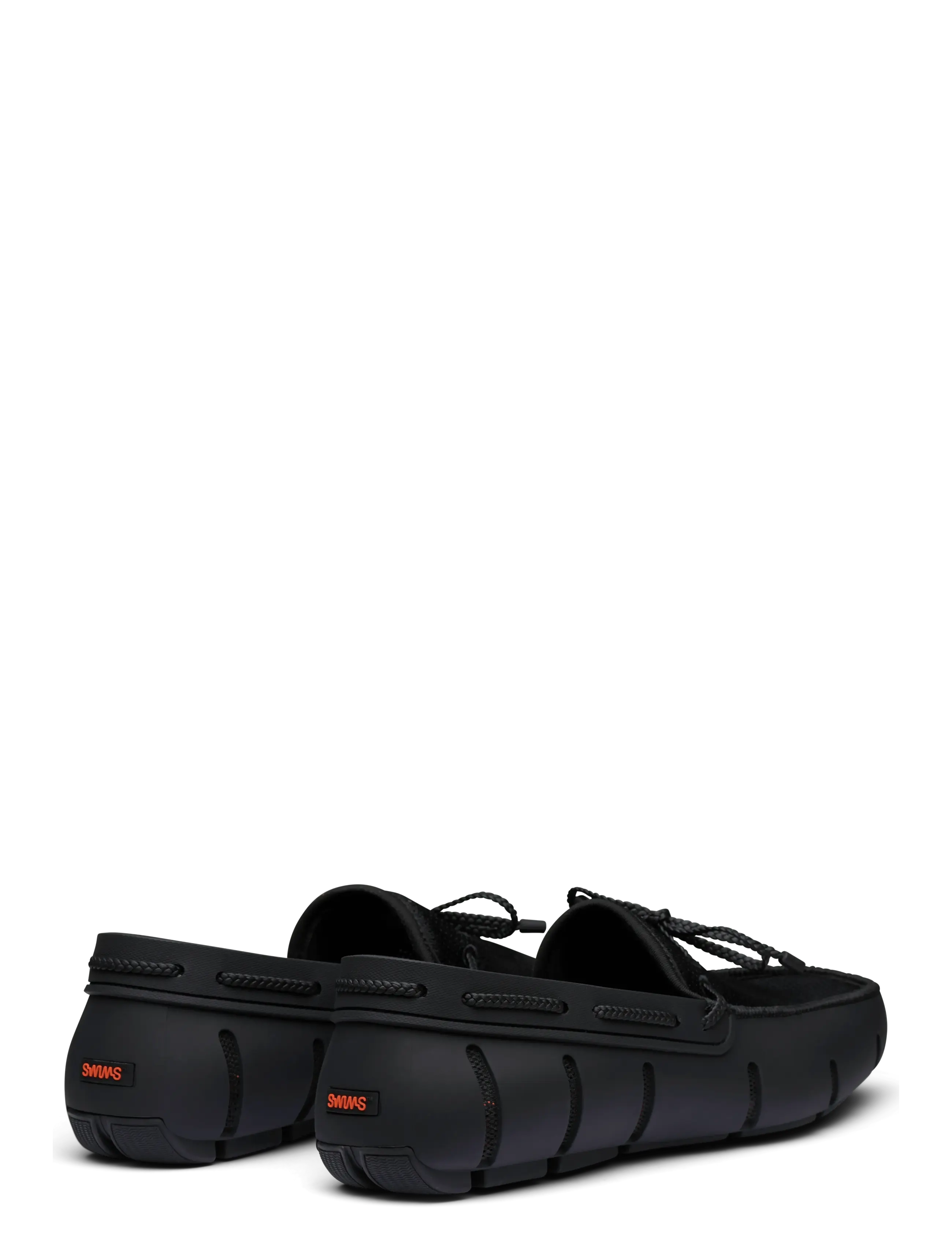 Swims - Braided Lace Loafer - atostogų būtiniausi - black - 2