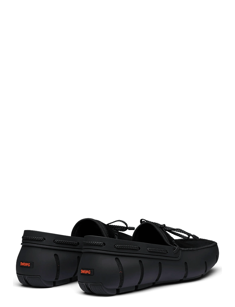 Swims - Braided Lace Loafer - atostogų būtiniausi - black - 2