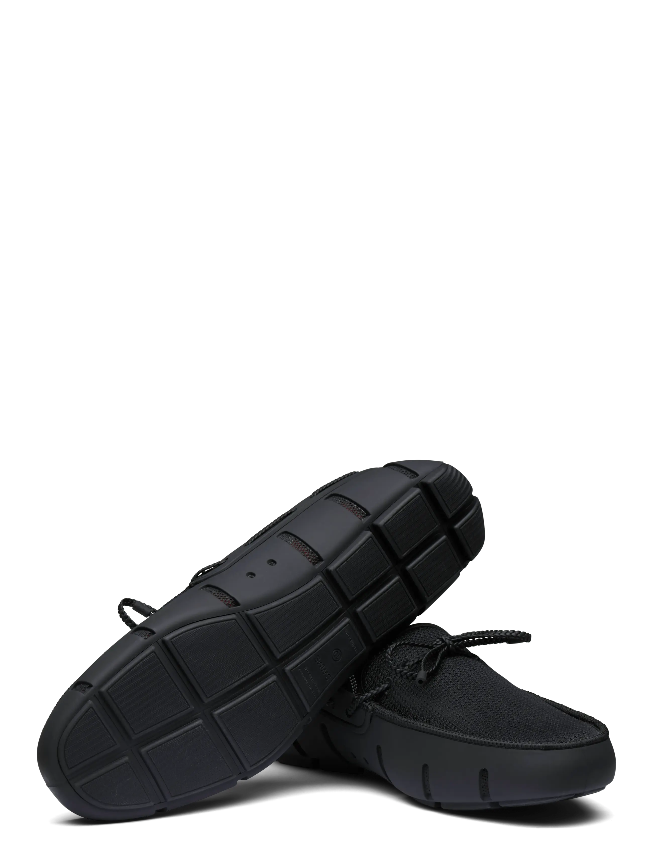 Swims - Braided Lace Loafer - atostogų būtiniausi - black - 3