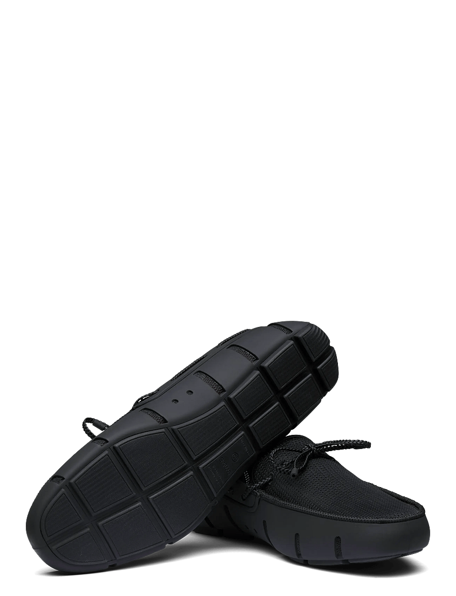 Swims - Braided Lace Loafer - atostogų būtiniausi - black - 3