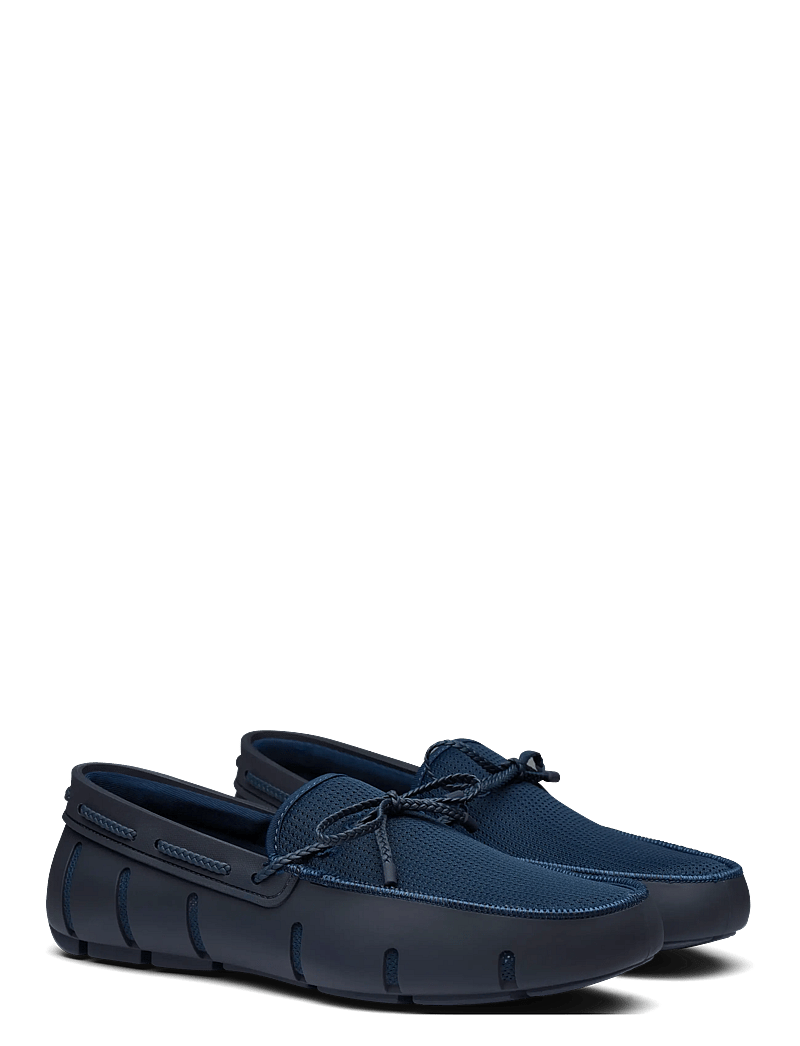 Swims - Braided Lace Loafer - navy - 1