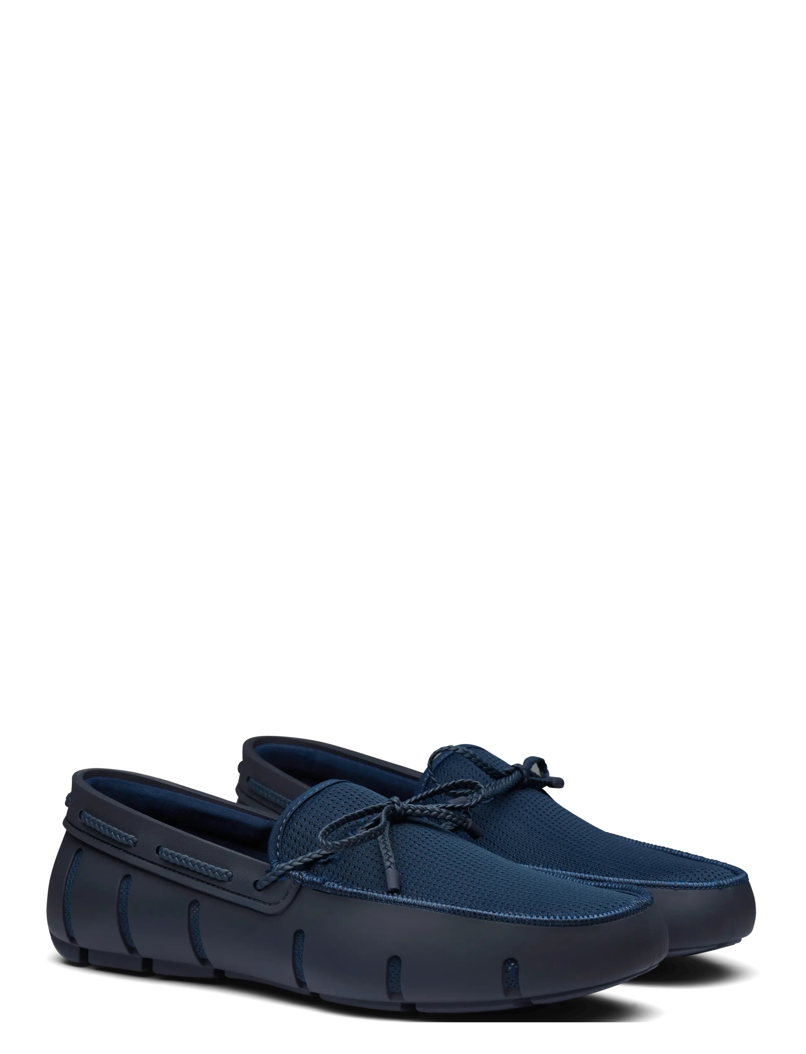 Swims - Braided Lace Loafer - vacation essentials - navy - 1